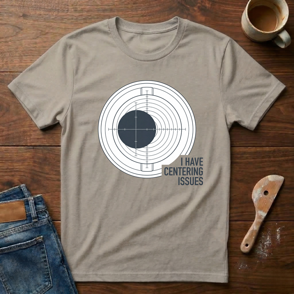 I Have Centering Issues T-Shirt