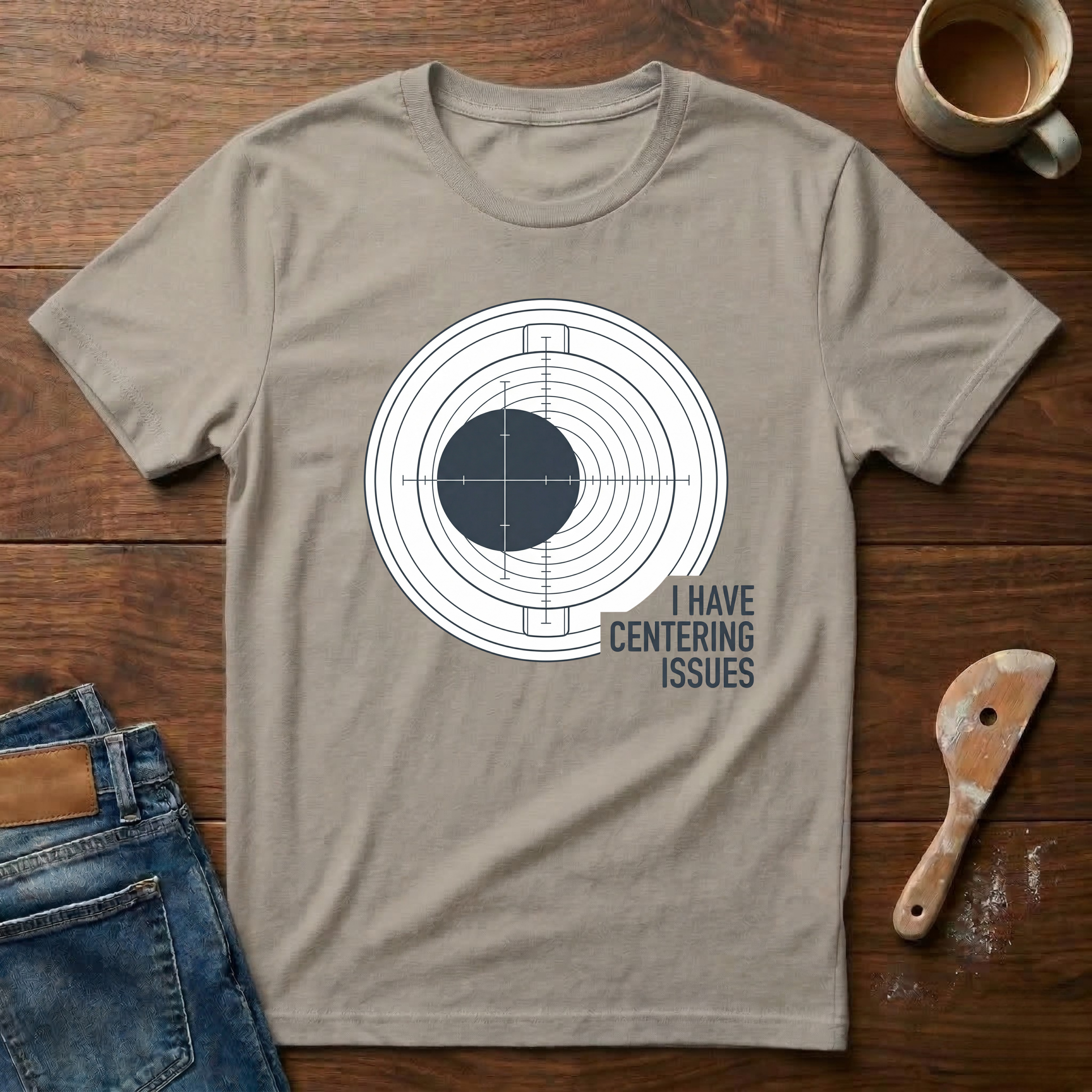 I Have Centering Issues T-Shirt