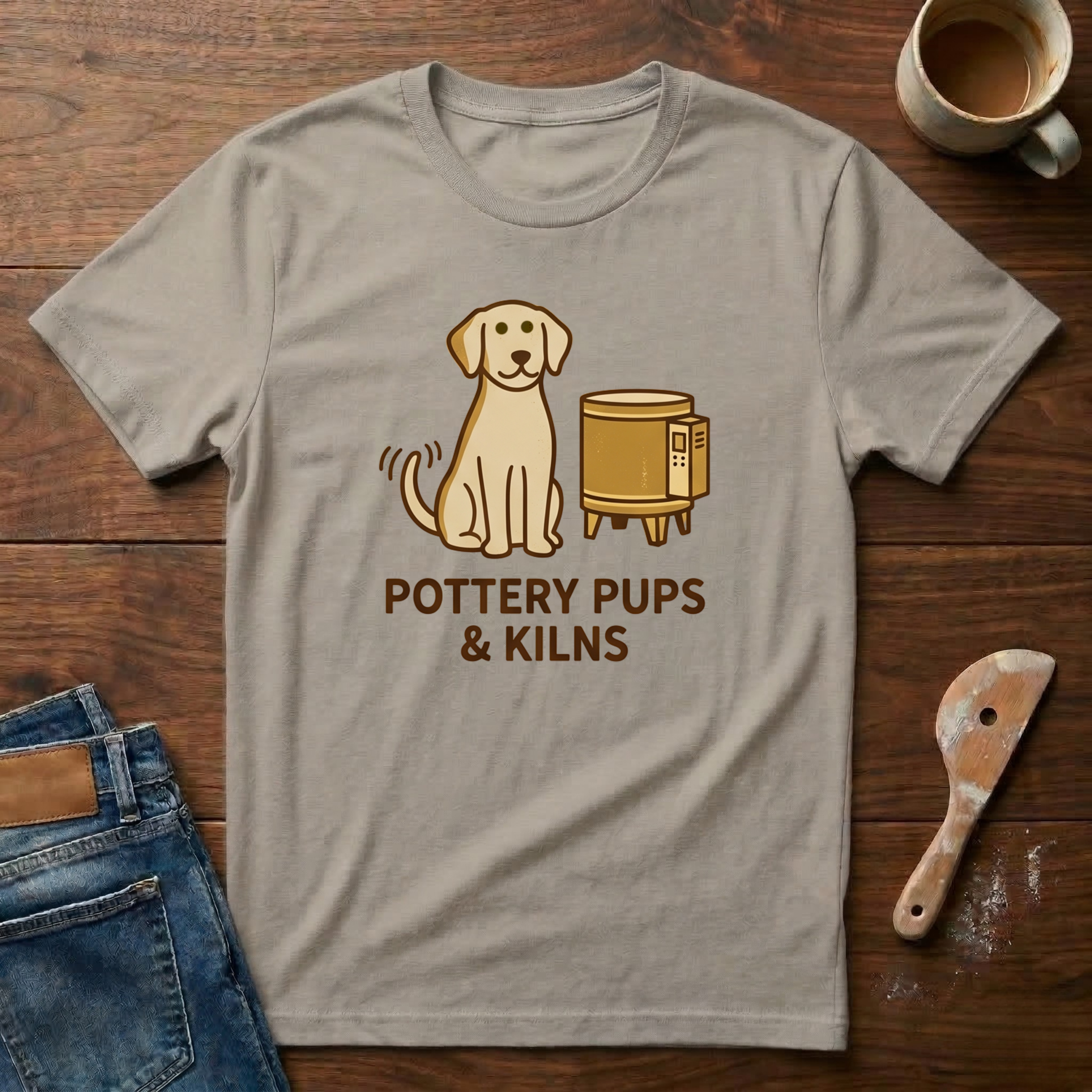 Pottery Pups & Kilns T-Shirt