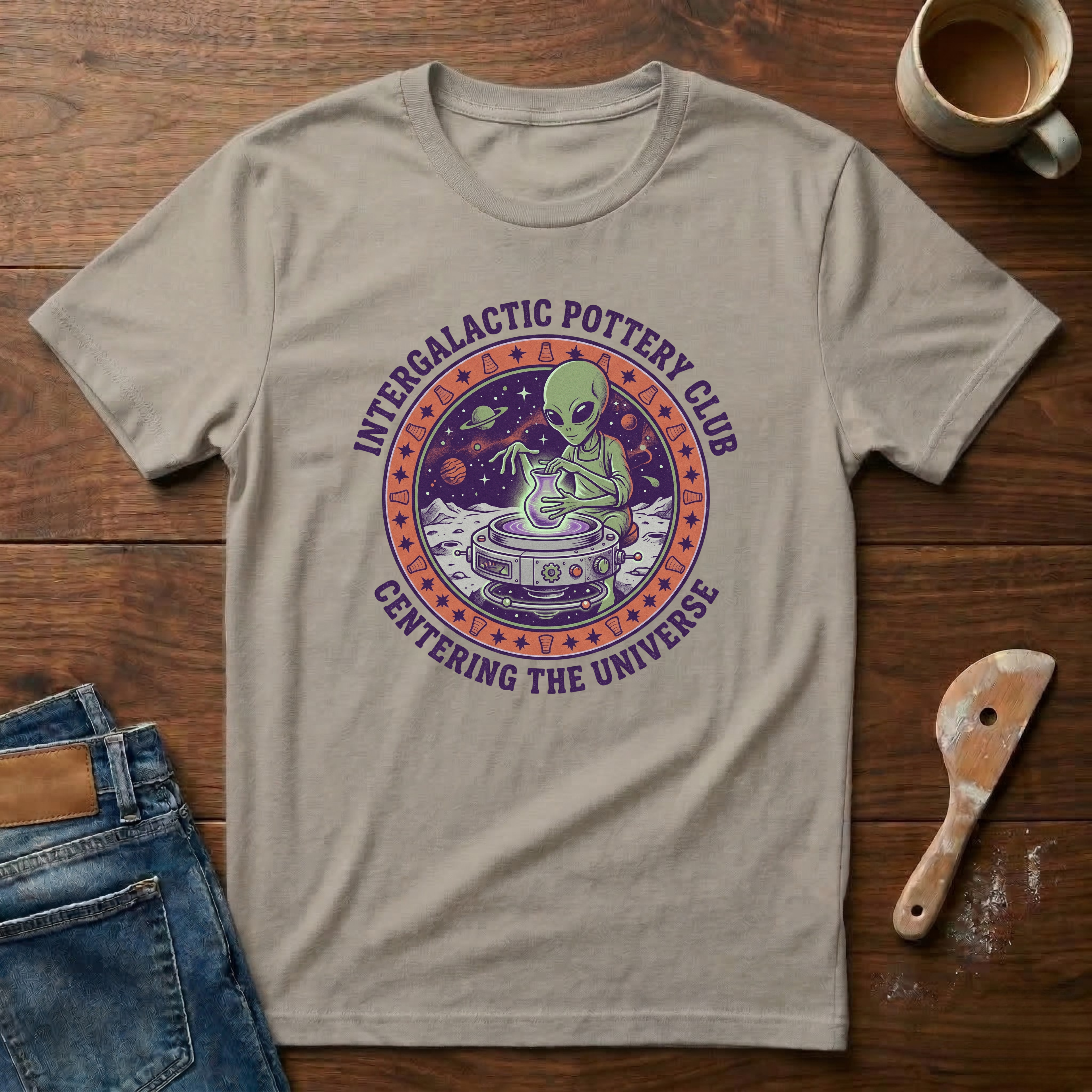 Intergalactic Pottery Shirt T-Shirt