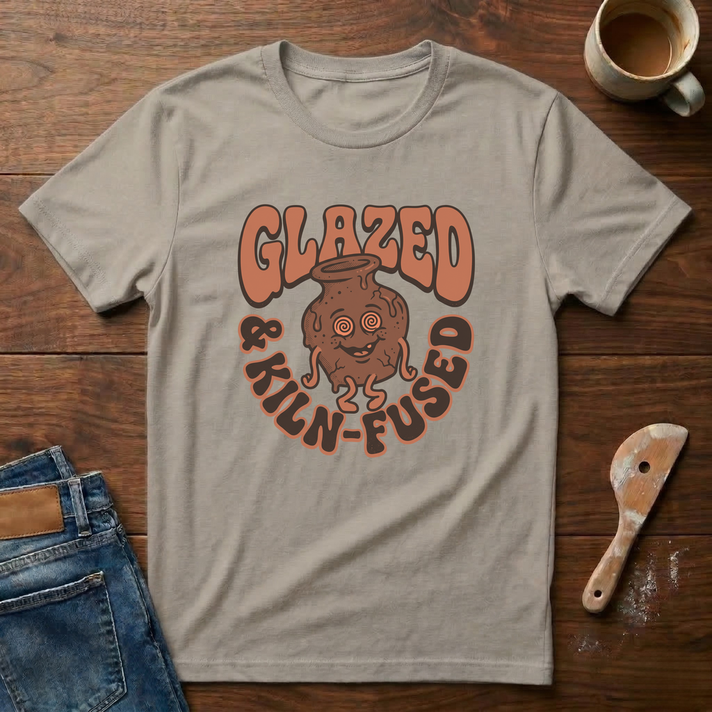 Glazed & Kiln-Fused T-Shirt