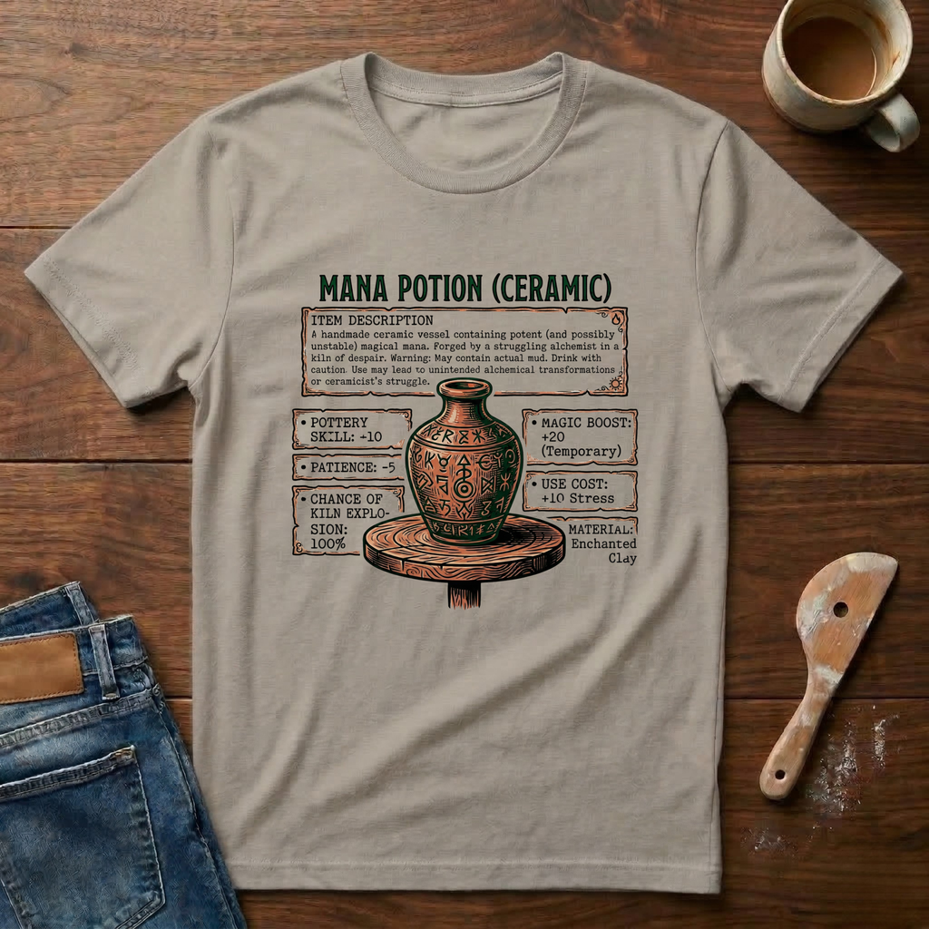Mana Potion (Ceramic)  T-Shirt