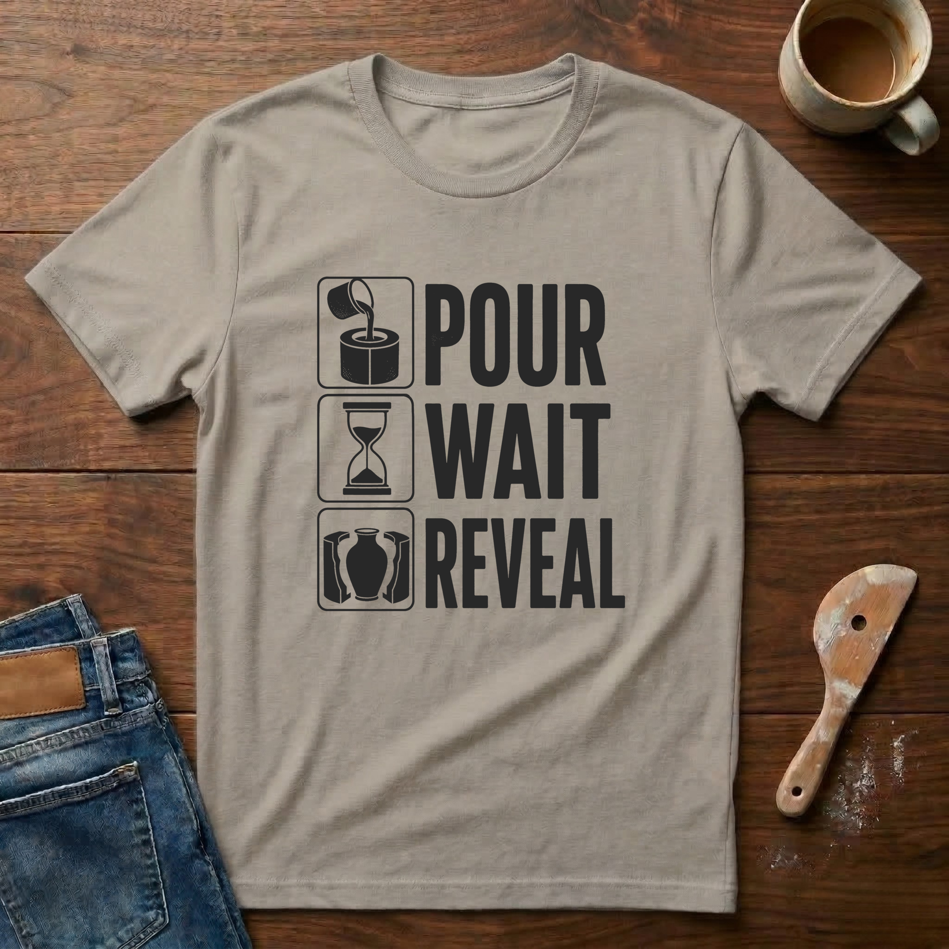 Pour. Wait. Reveal T-Shirt