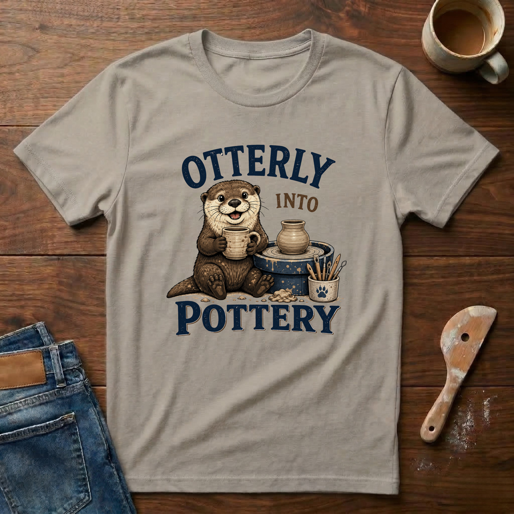 Otterly Into Pottery T-Shirt