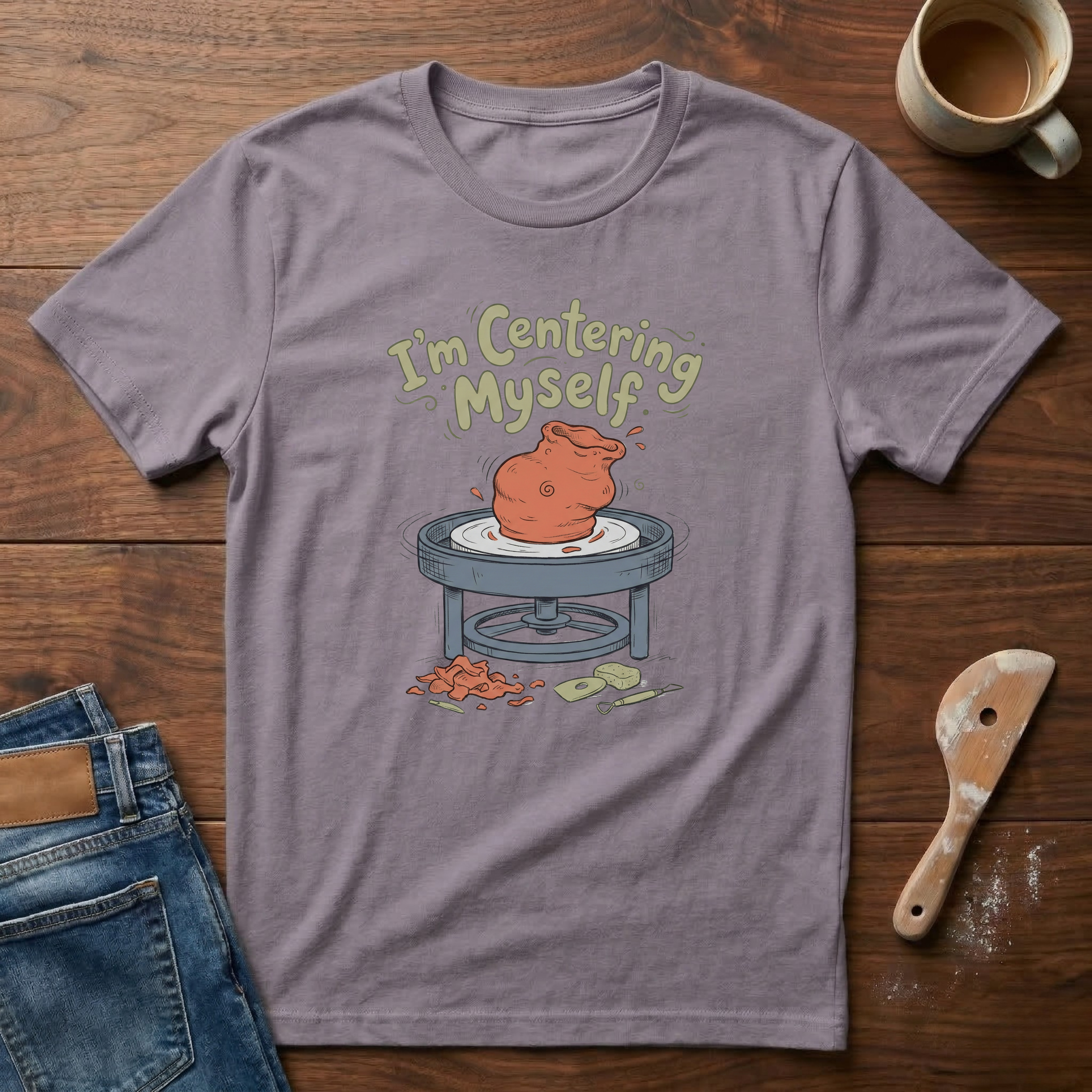 I'm Centering Myself T-Shirt