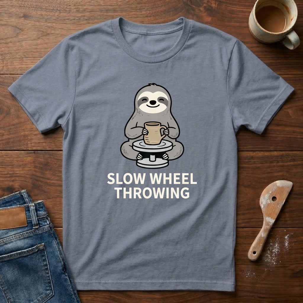 Slow Wheel Throwing T-Shirt