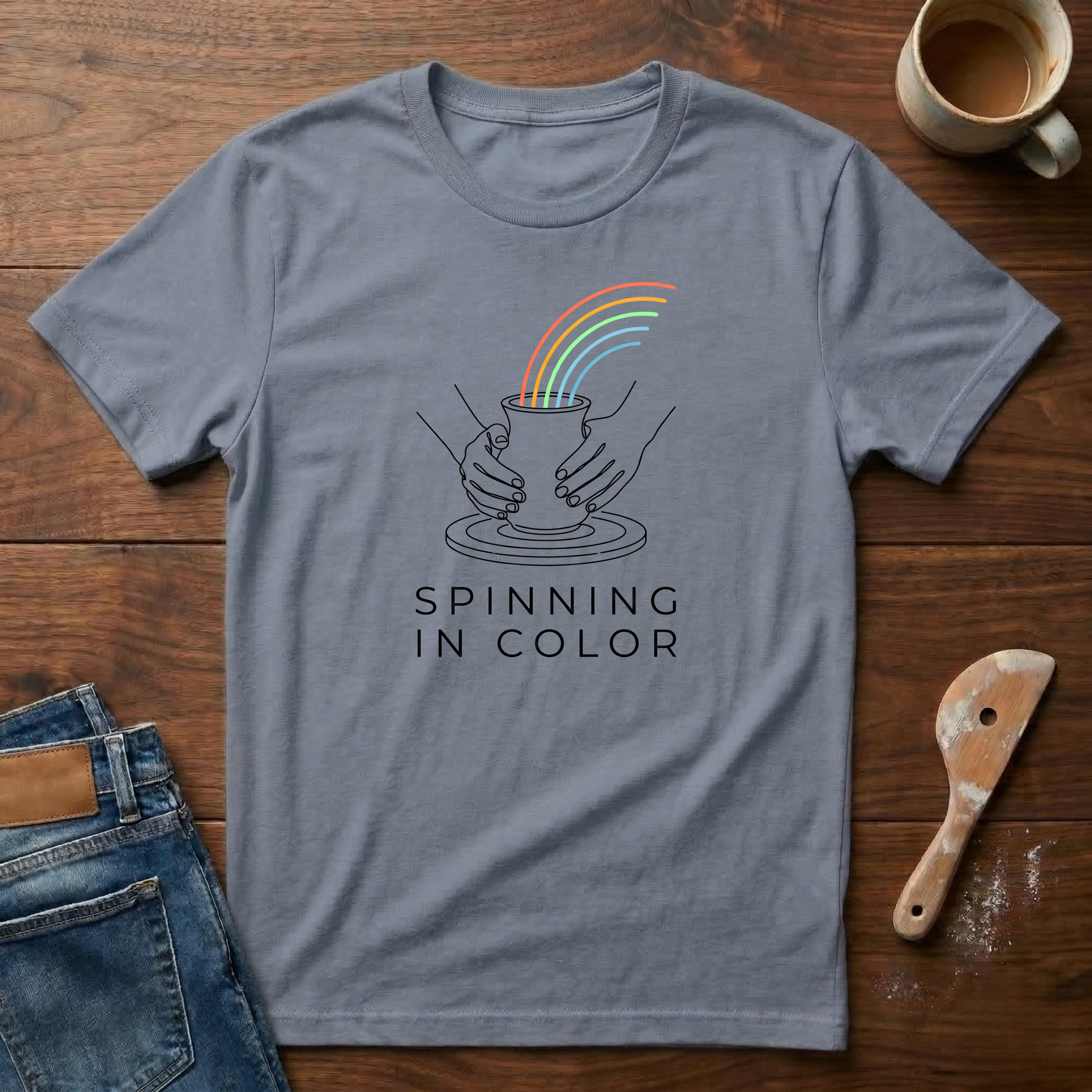 Spinning In Color T-Shirt