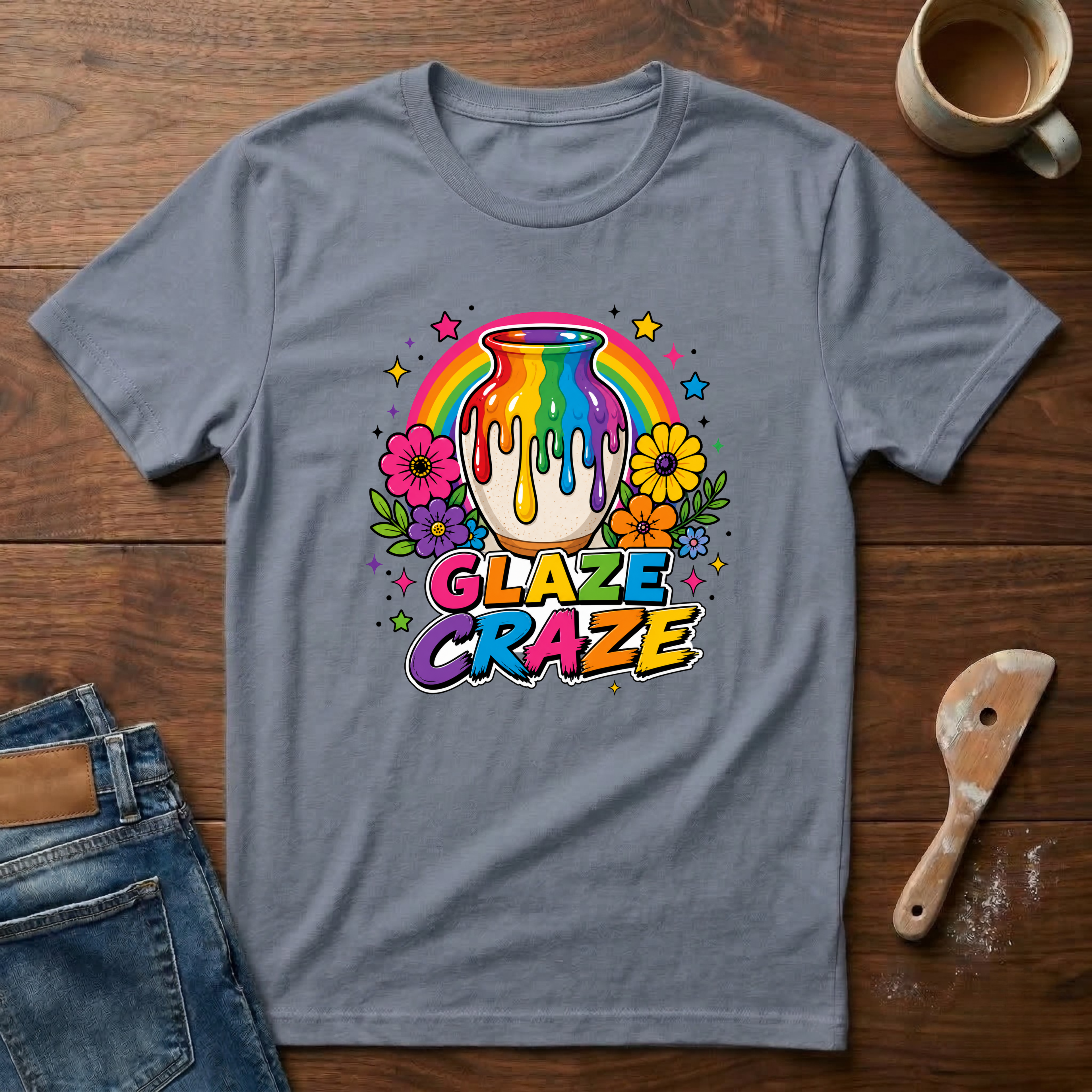 Glaze Craze Rainbow T-Shirt