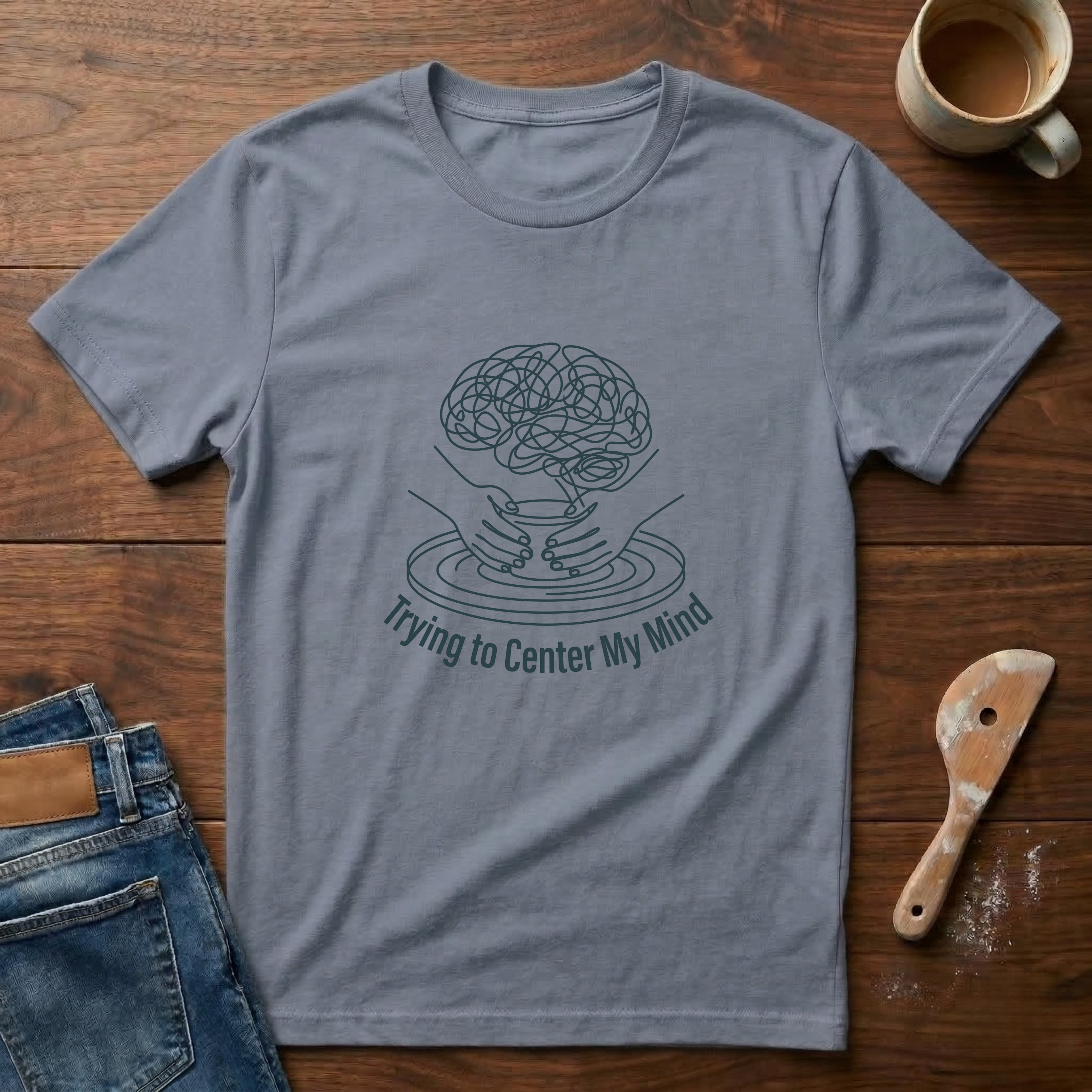 Trying To Center My Mind T-Shirt