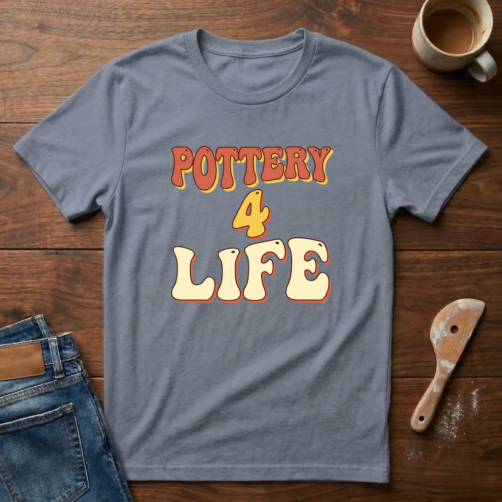 Pottery 4 Life Retro T-Shirt