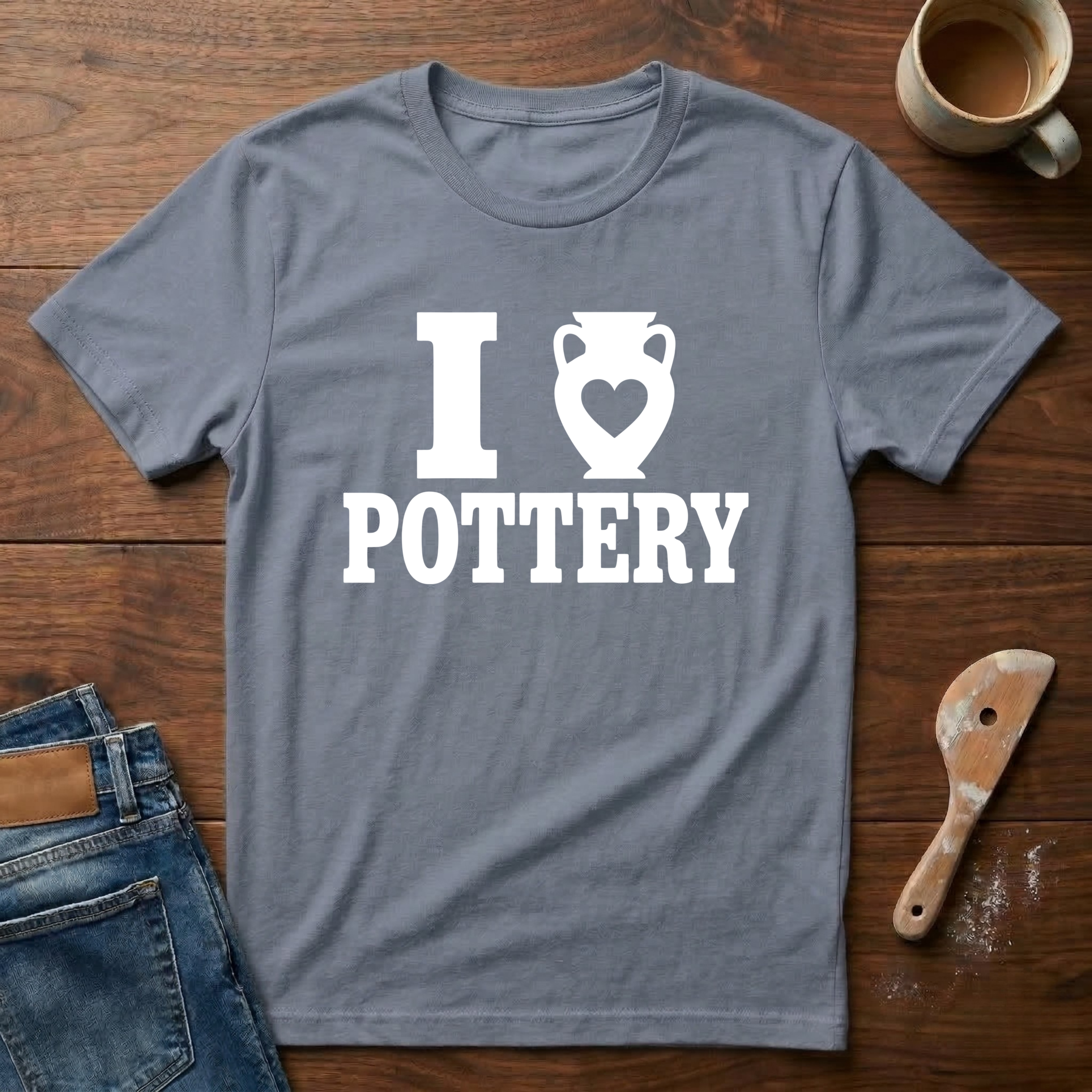 I Heart Pottery (Vase) T-Shirt