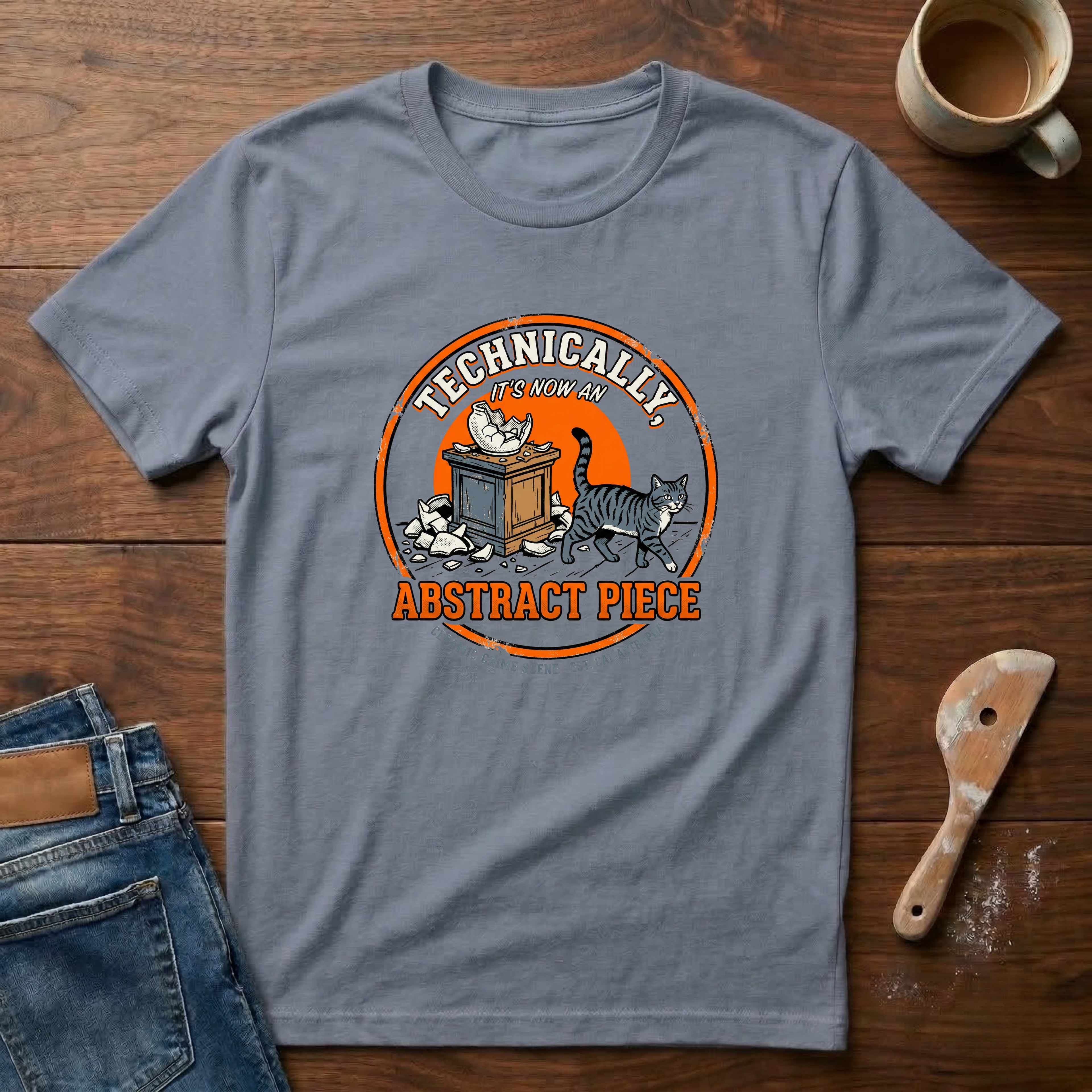 Technically An Abstract Piece T-Shirt
