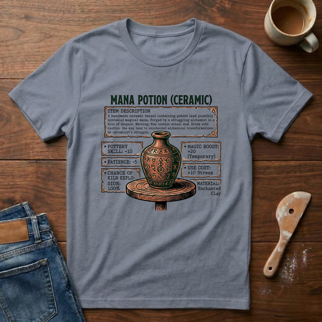 Mana Potion (Ceramic)  T-Shirt