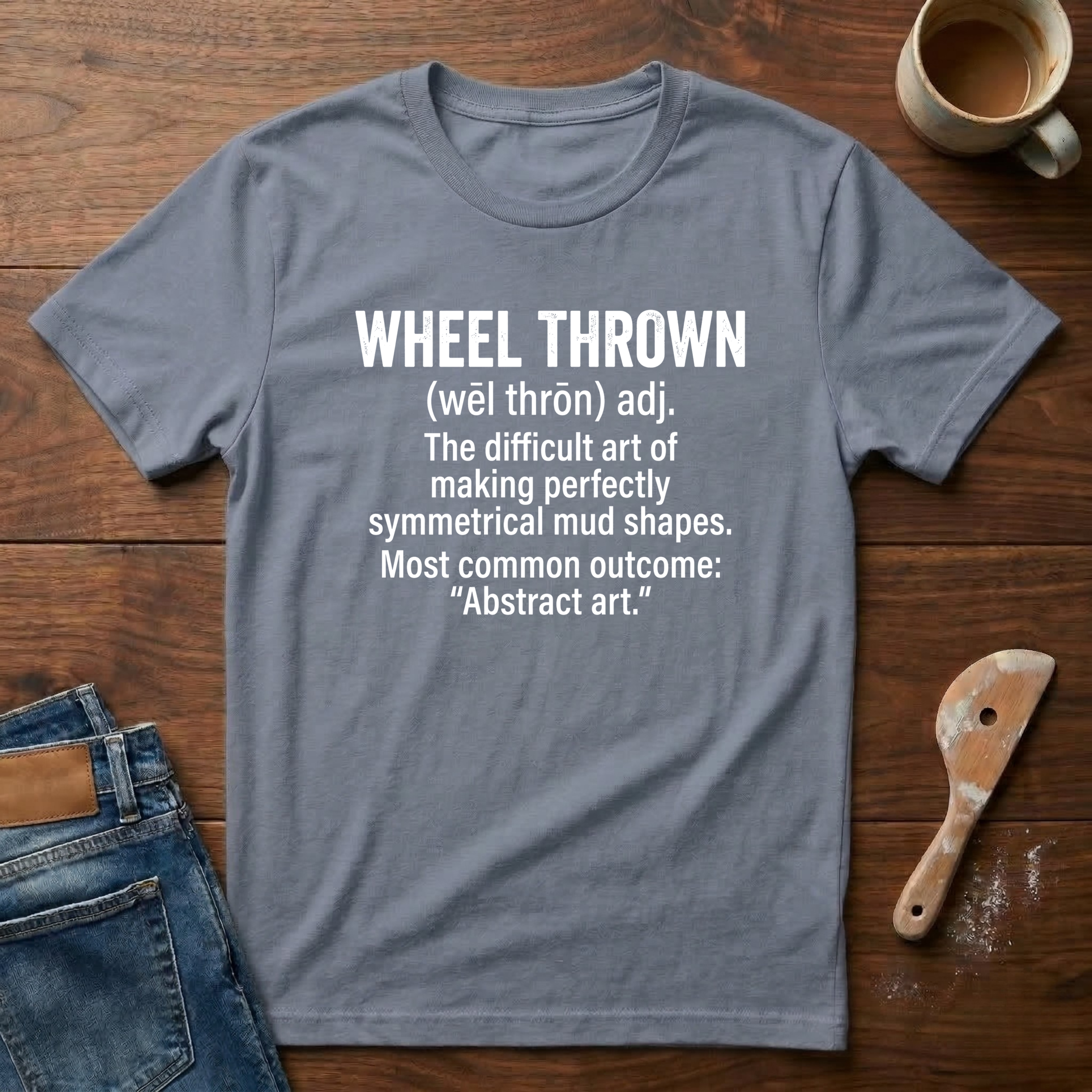 Wheel Thrown Defined T-Shirt