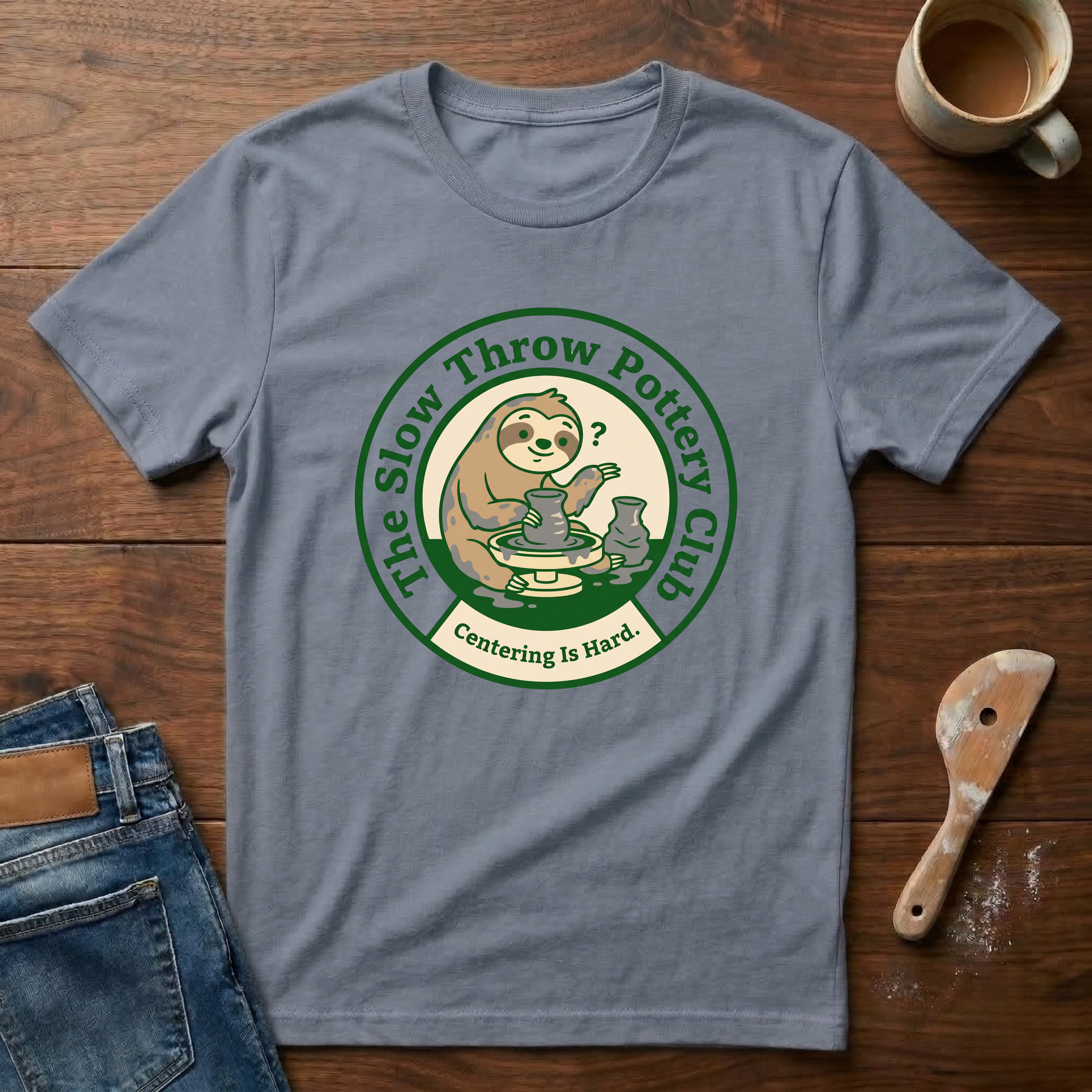 The Throw Slow Pottery Club T-Shirt
