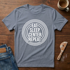 Eat. Sleep. Center. Repeat. T-Shirt