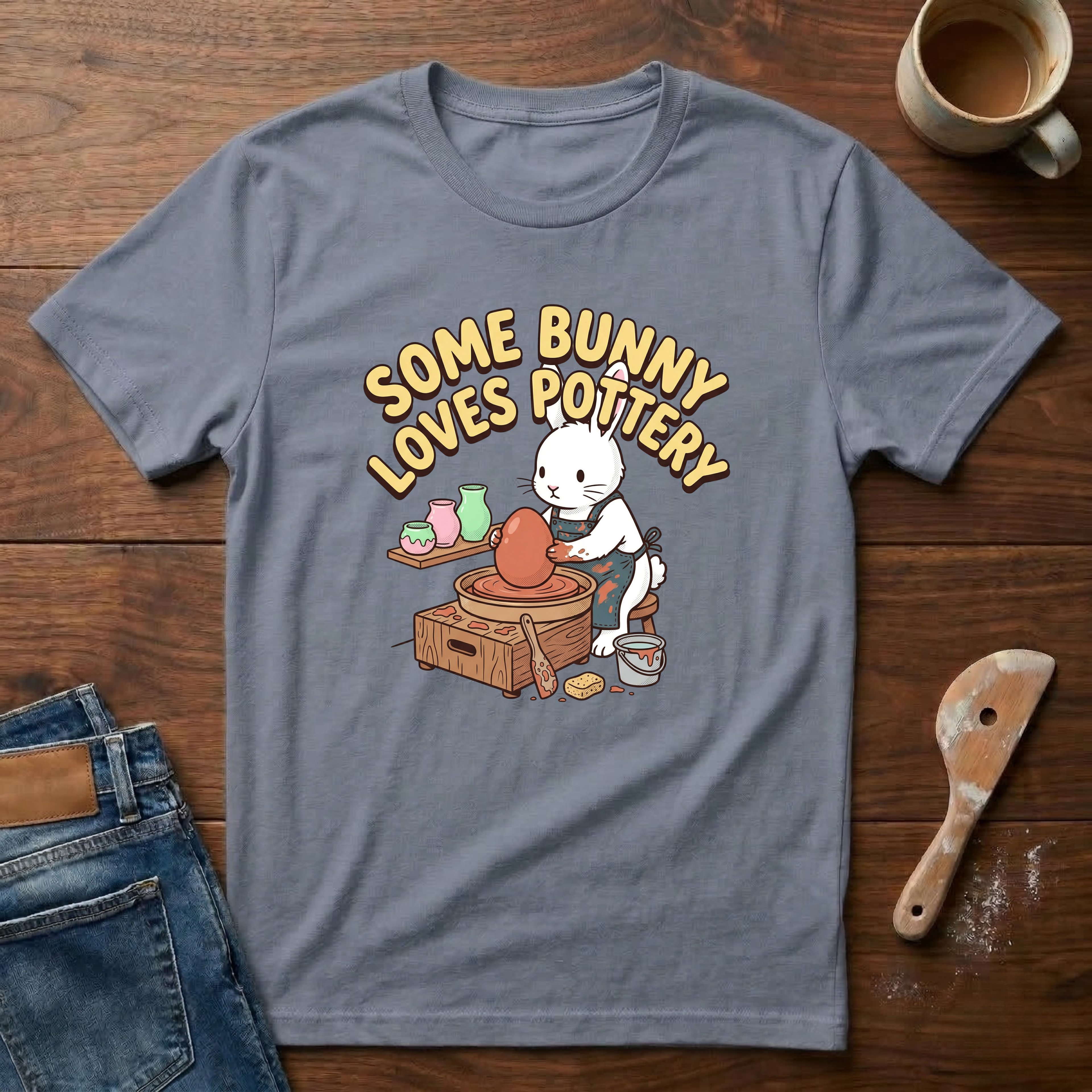 Some Bunny Loves Pottery T-Shirt