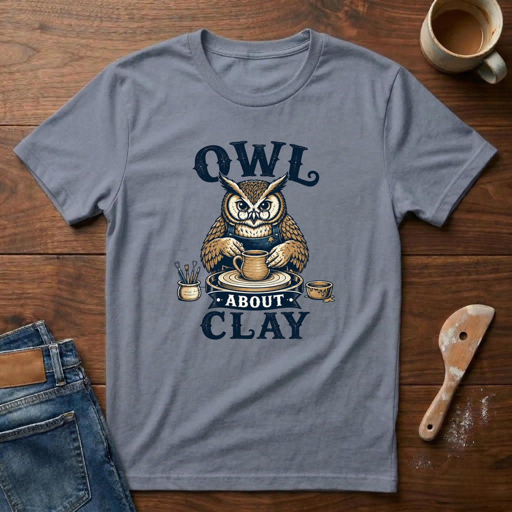 Owl About Clay T-Shirt