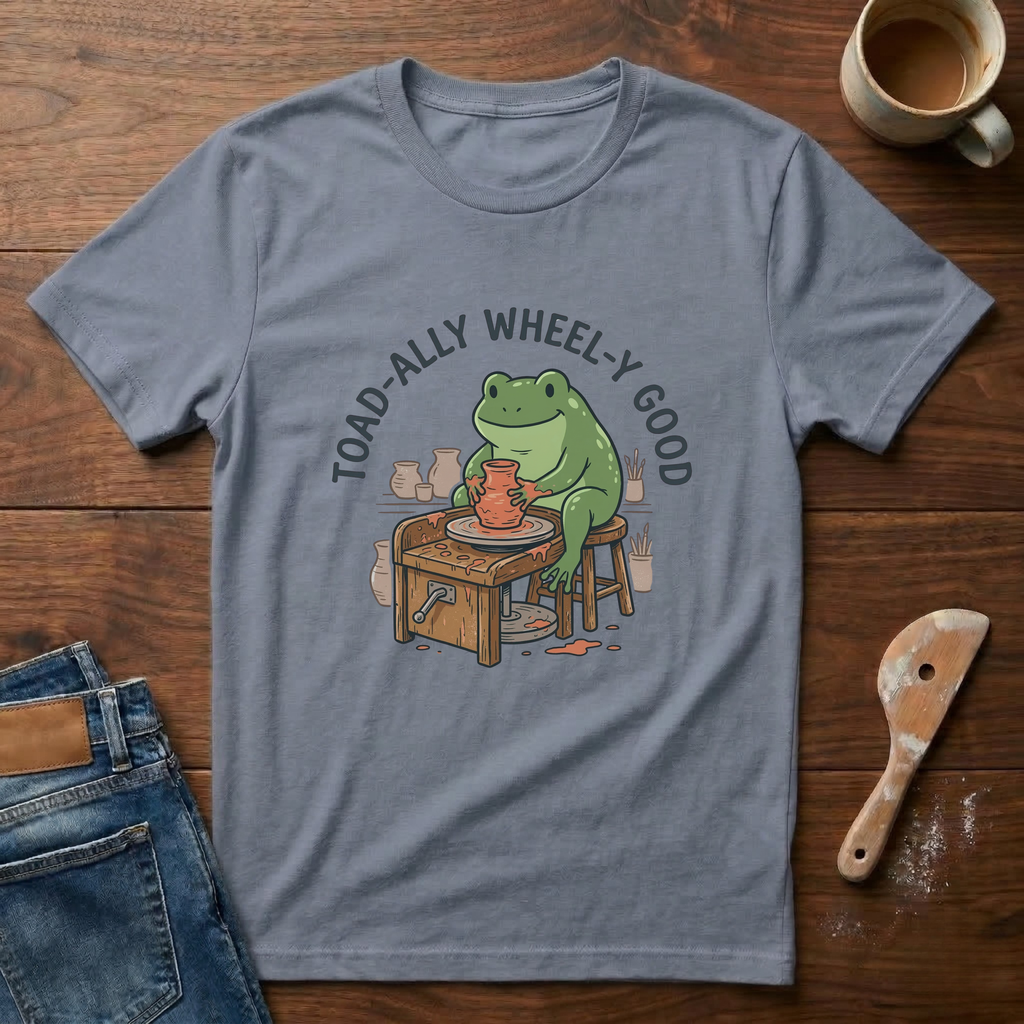 Toad-Ally Wheel-Y Good T-Shirt