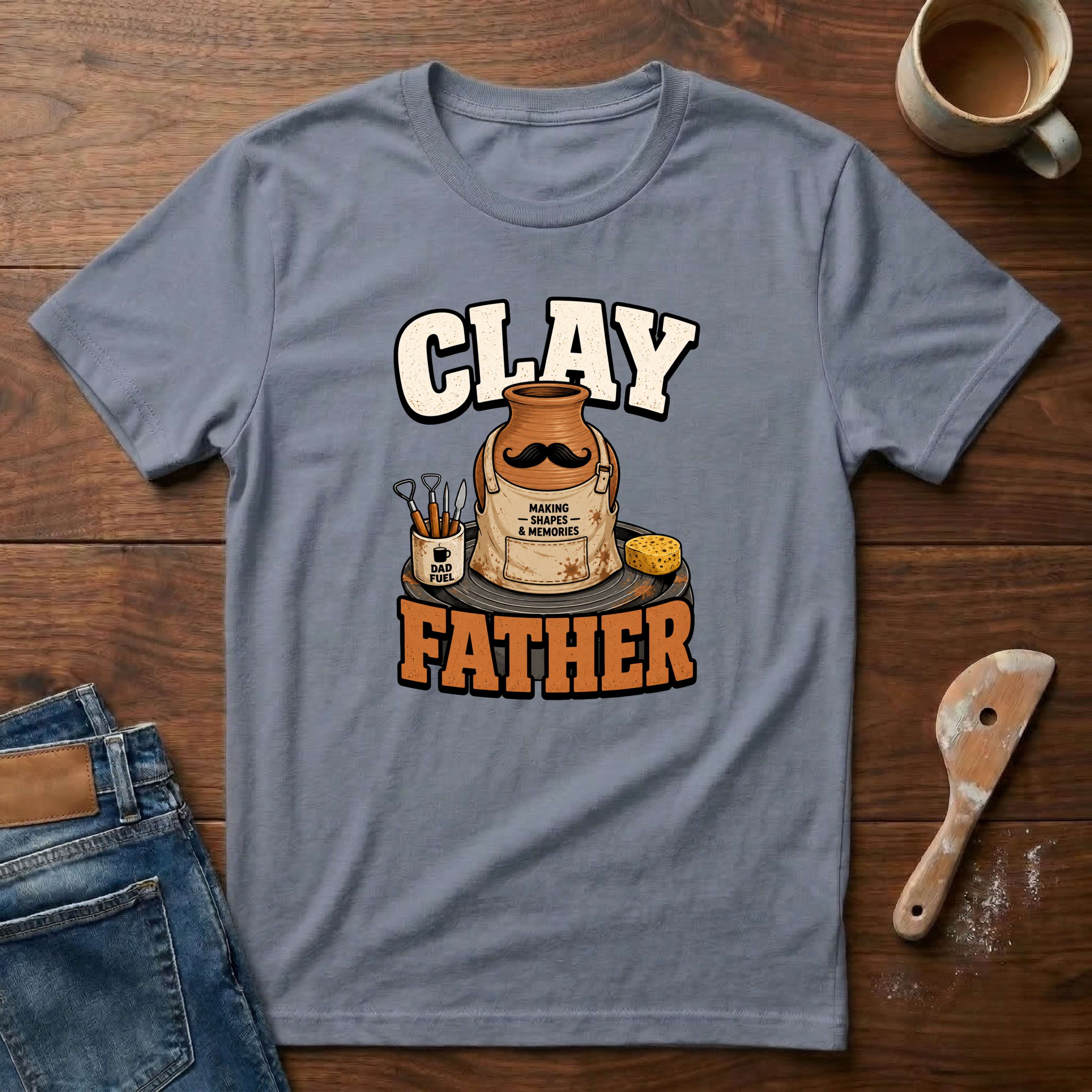 Clay Father T-Shirt
