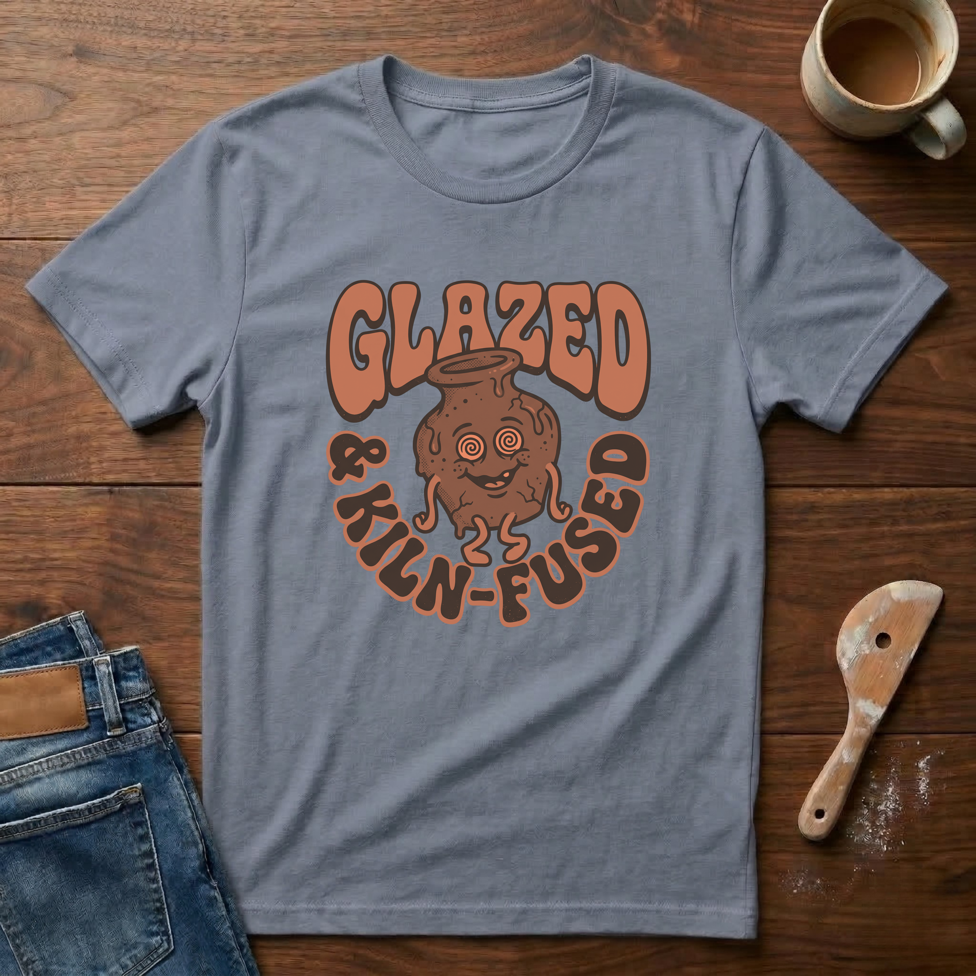 Glazed & Kiln-Fused T-Shirt