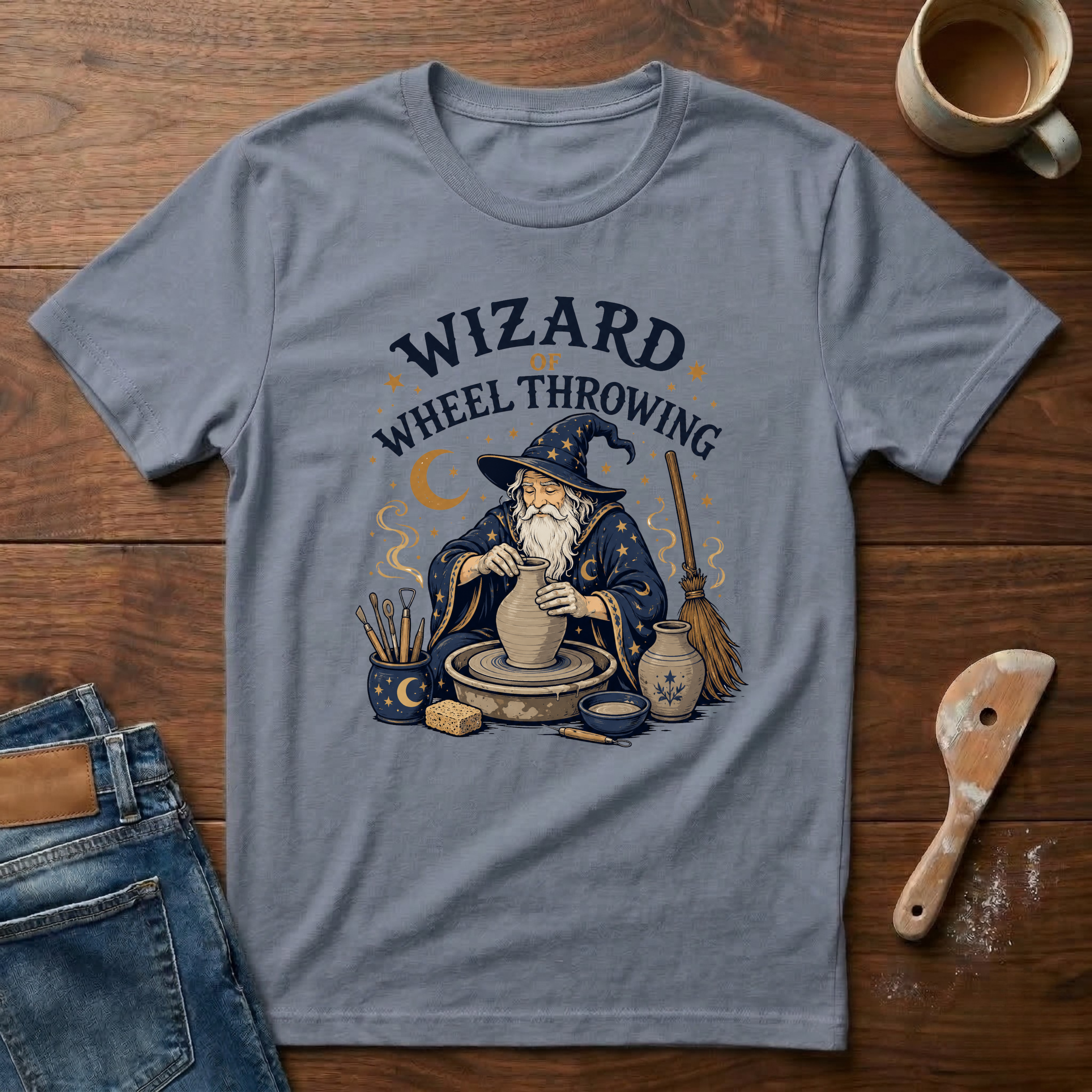 Wizard Of Wheel Throwing T-Shirt