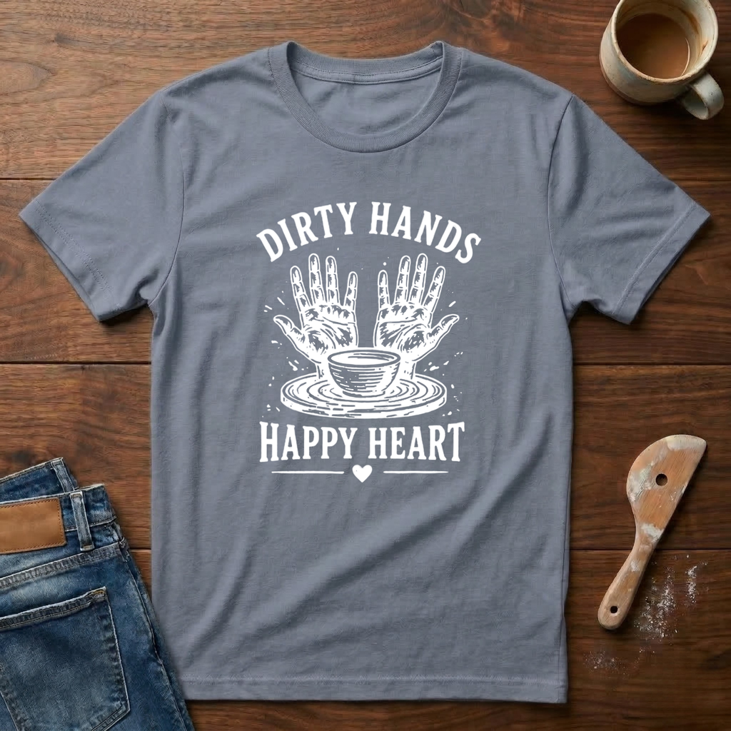 Dirty Hands Happy Heart T-Shirt