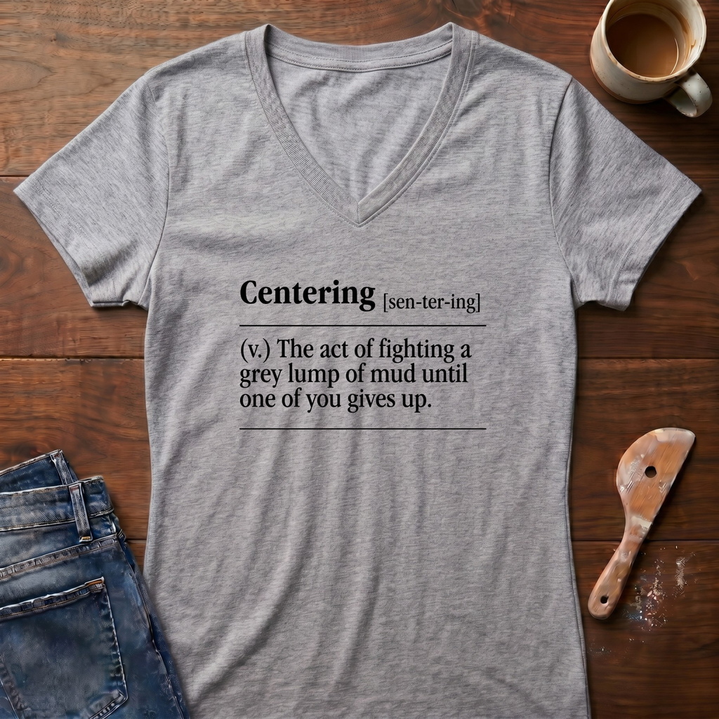 Centering Defined Ladies' V-Neck T-Shirt