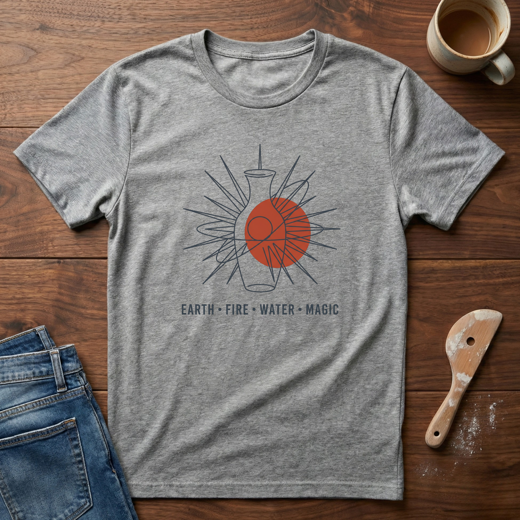Earth Fire Water Magic T-Shirt