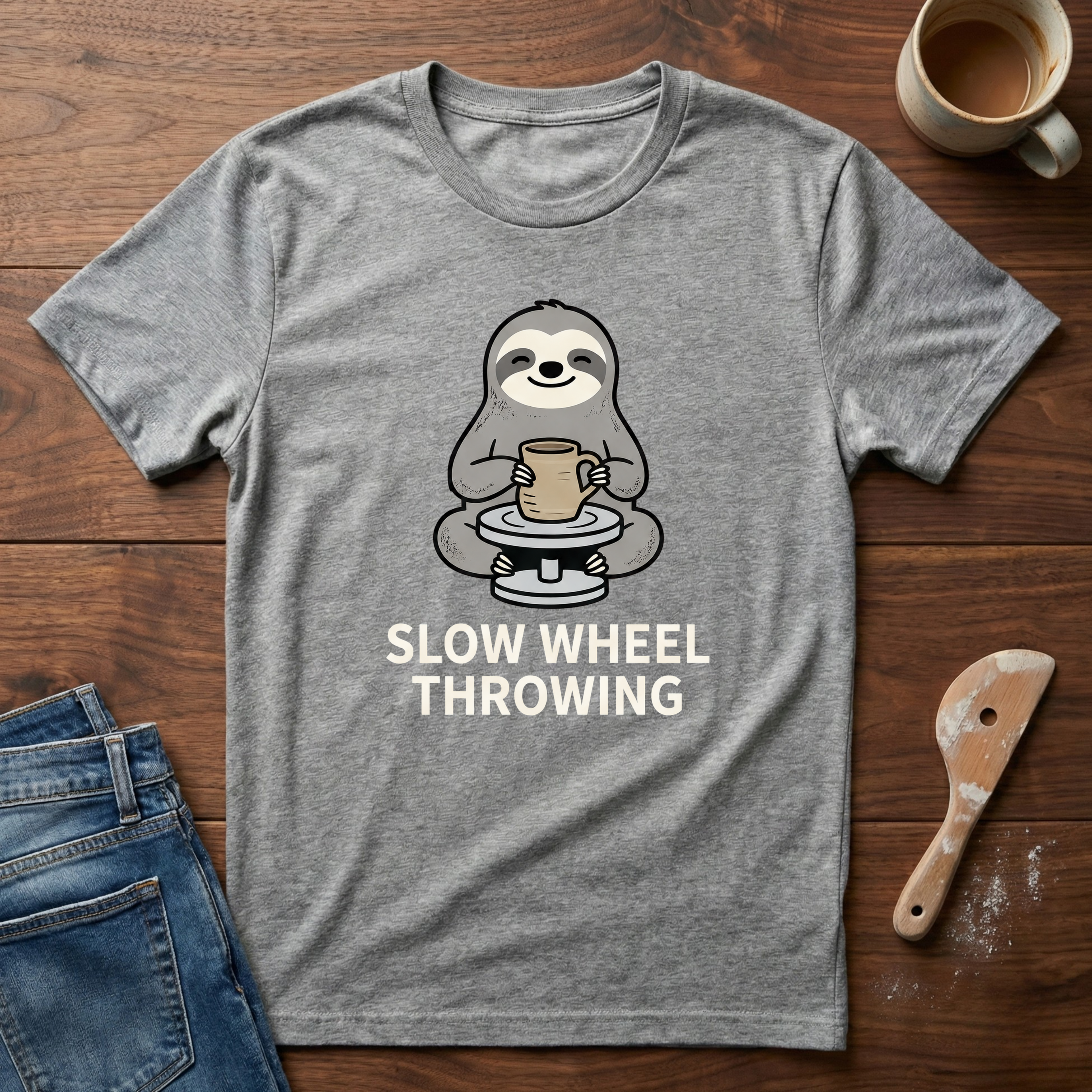 Slow Wheel Throwing T-Shirt