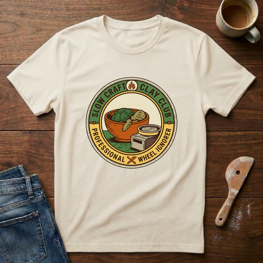 Slow Craft Clay Club T-Shirt