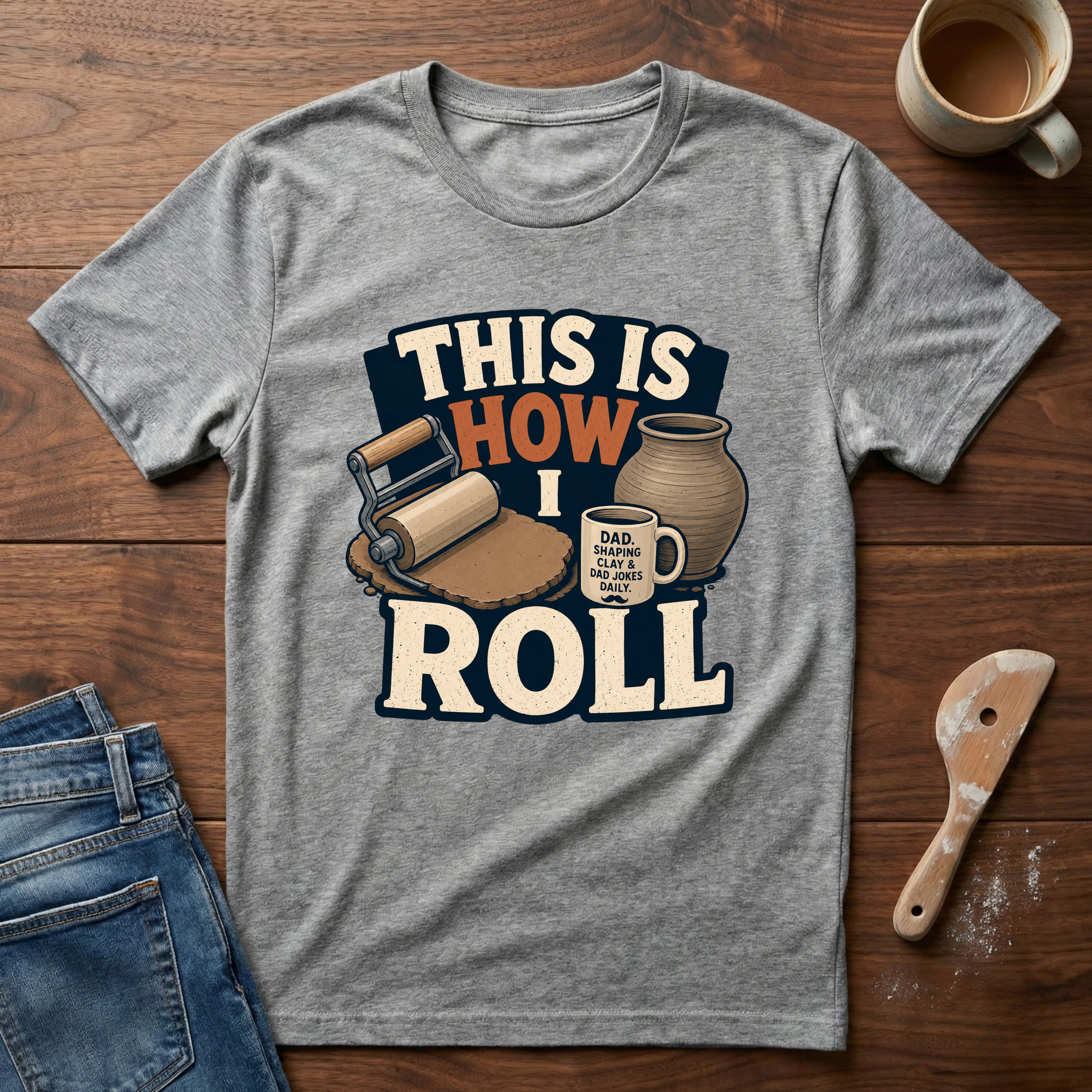 This Is How I Roll Dad Mug T-Shirt