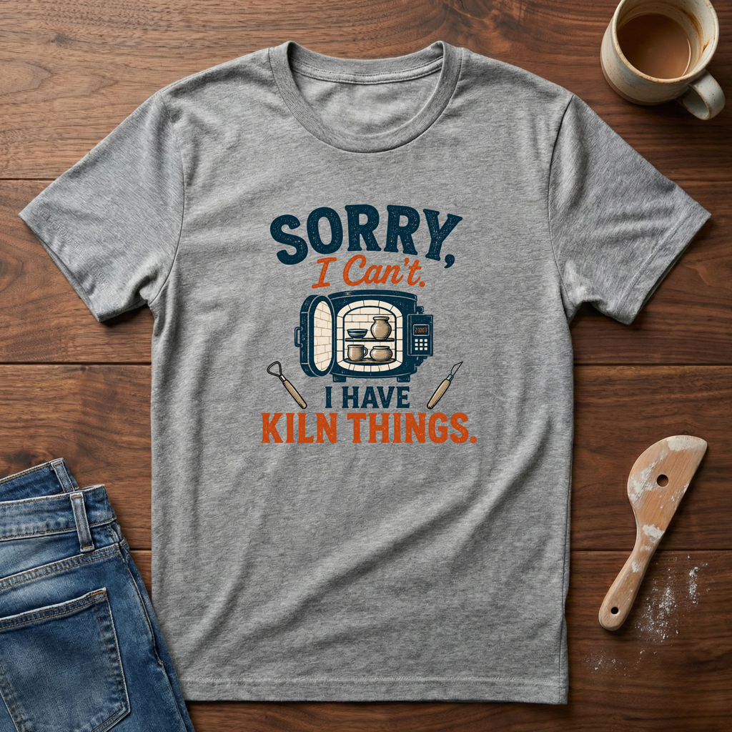 Sorry, I Can't. I Have Kiln Things T-Shirt