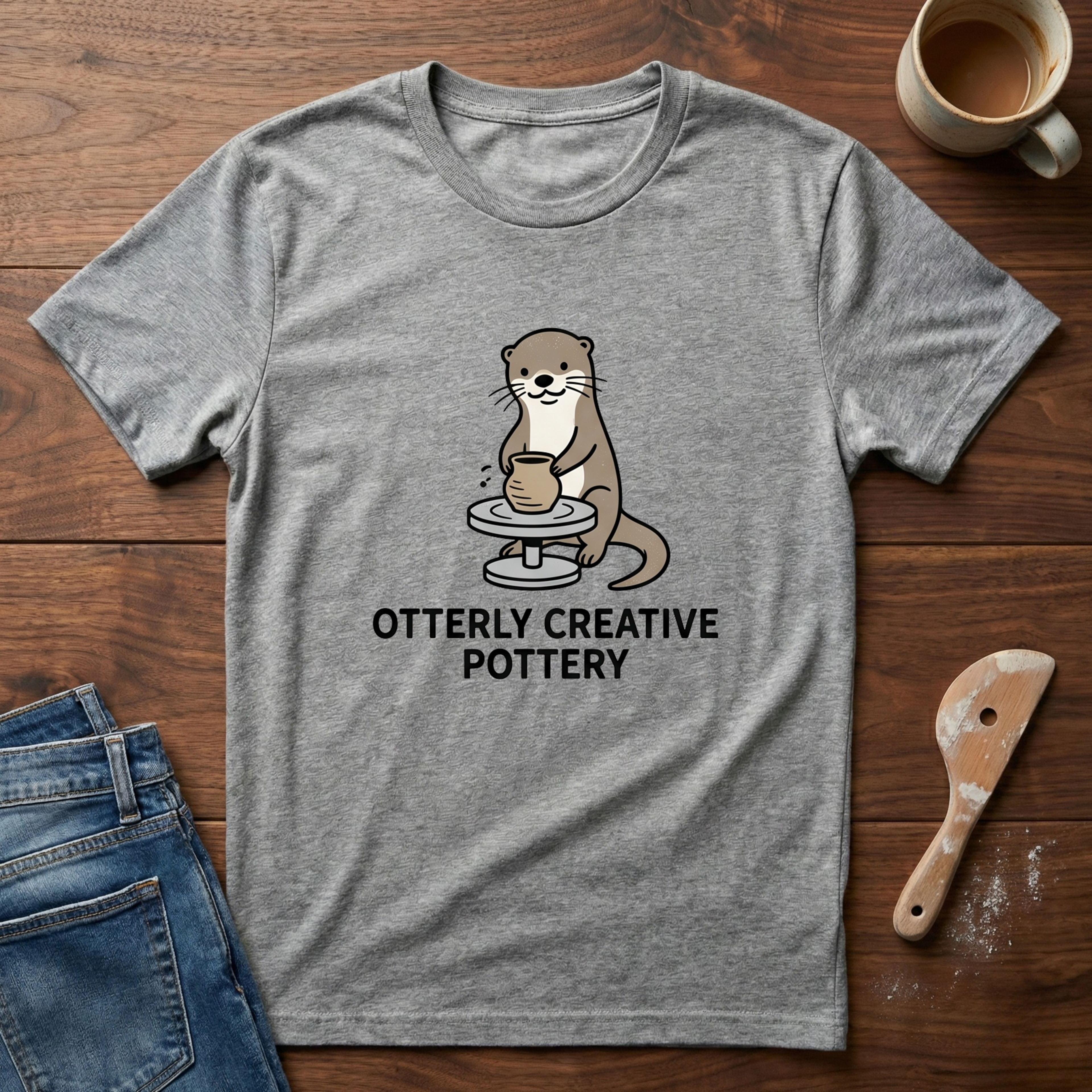 Otterly Creative Pottery T-Shirt