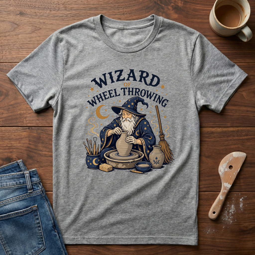 Wizard Of Wheel Throwing T-Shirt