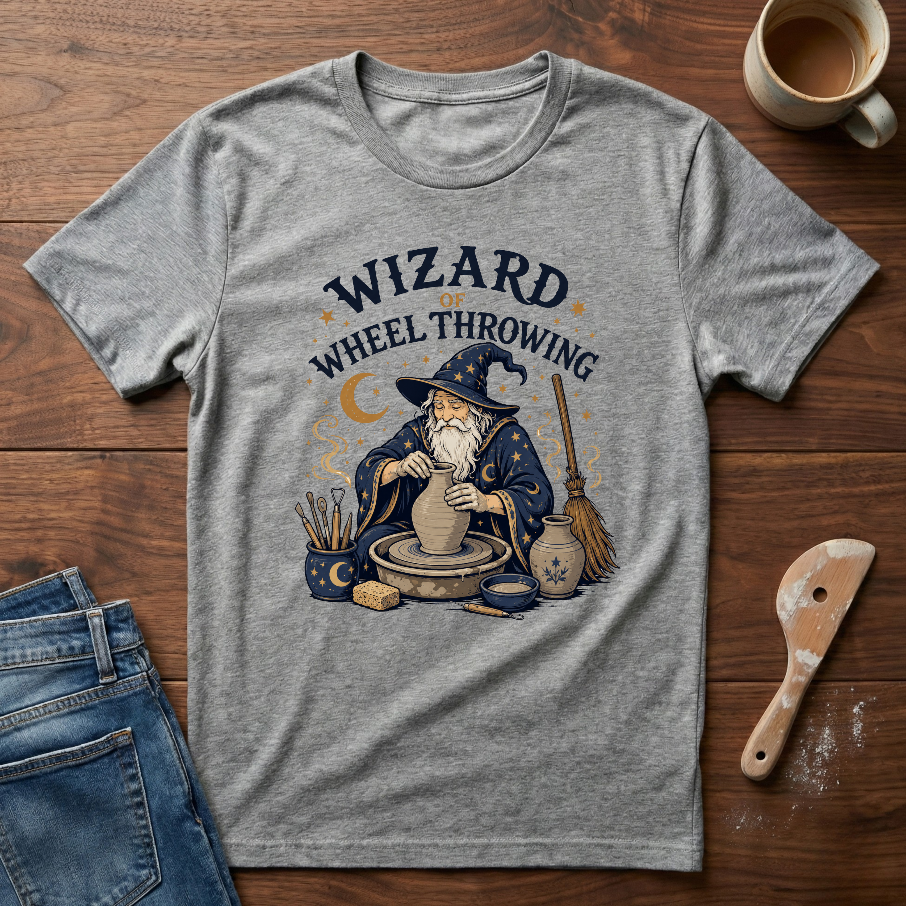 Wizard Of Wheel Throwing T-Shirt
