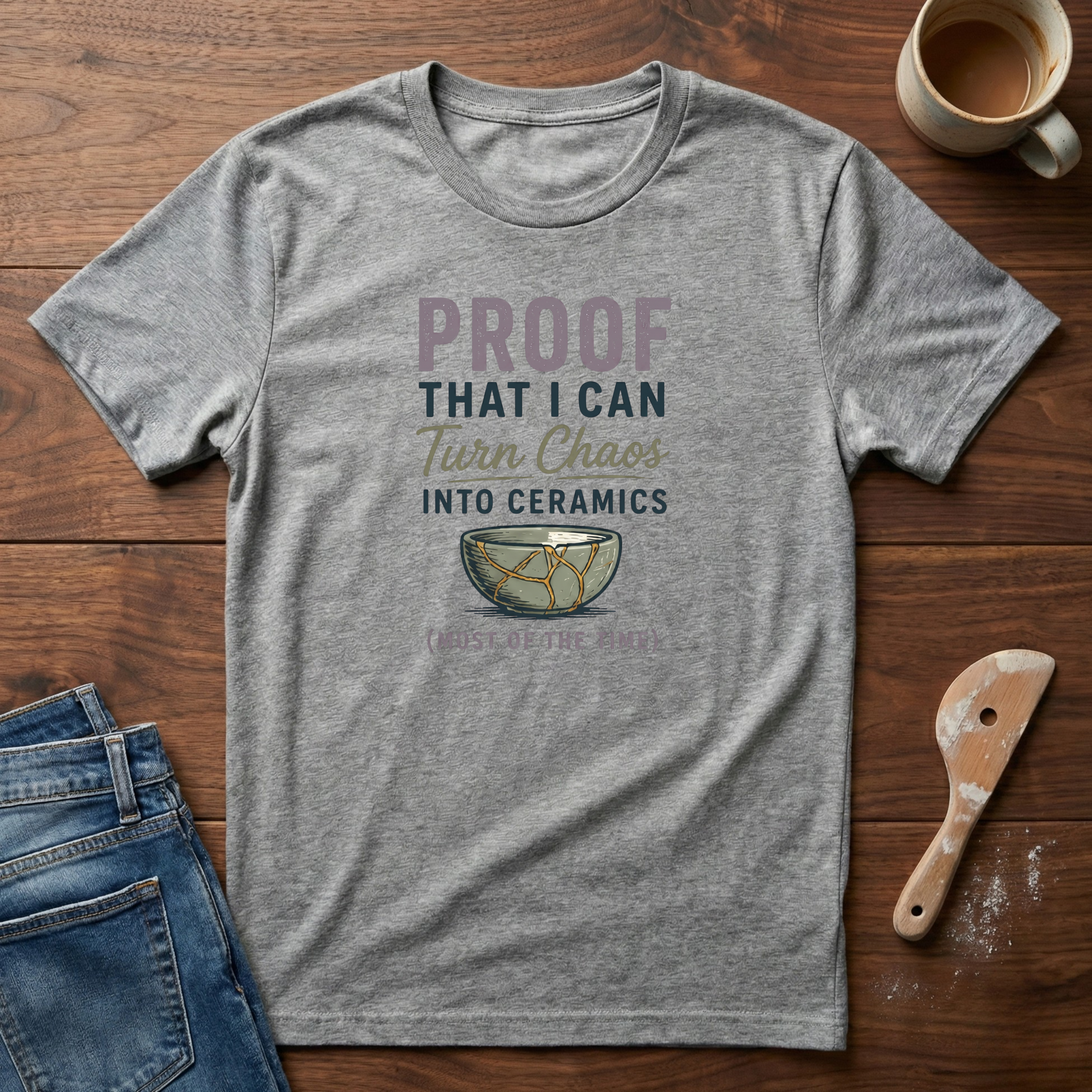 Proof That I Can Turn Chaos Into Ceramics T-Shirt