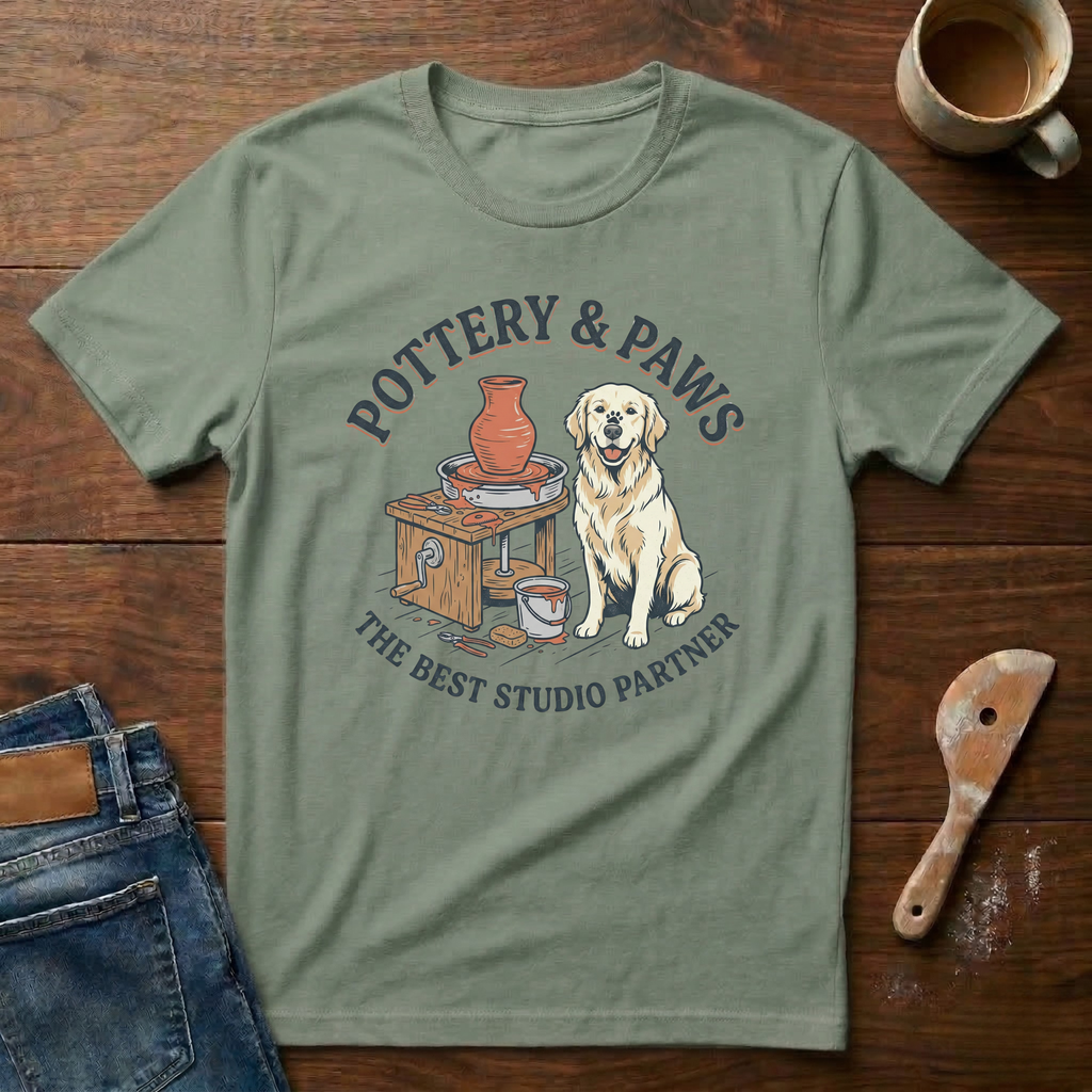 Pottery & Paws T-Shirt