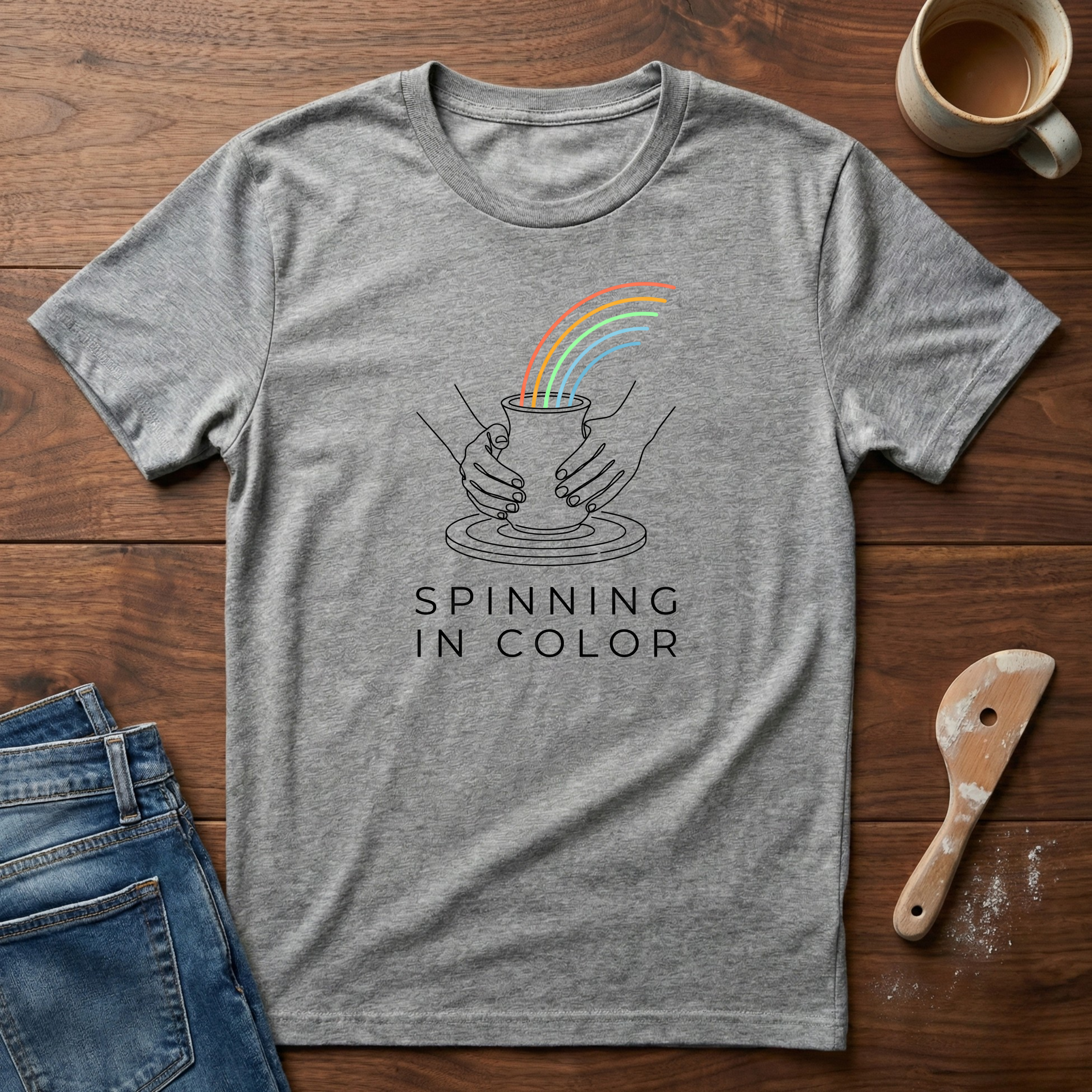 Spinning In Color T-Shirt