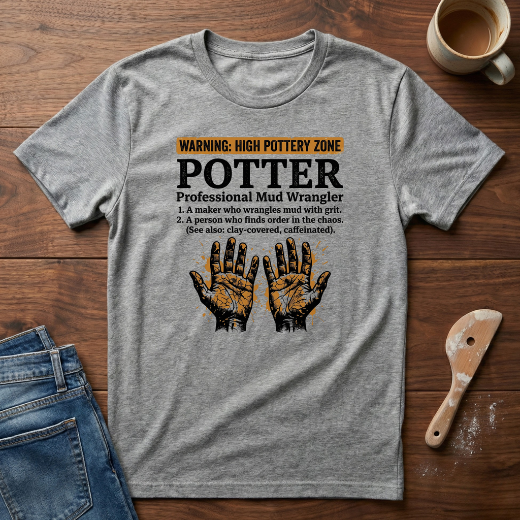 Warning: High Pottery Zone T-Shirt