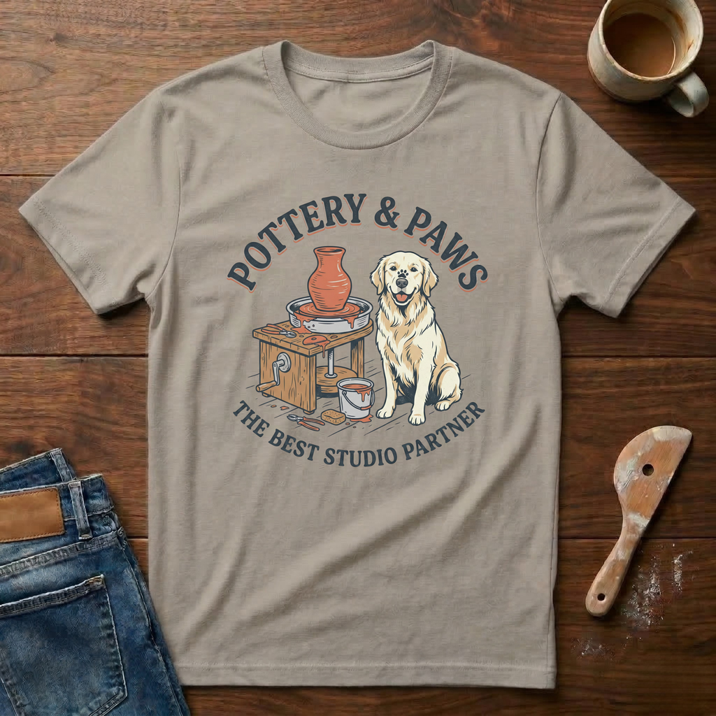 Pottery & Paws T-Shirt