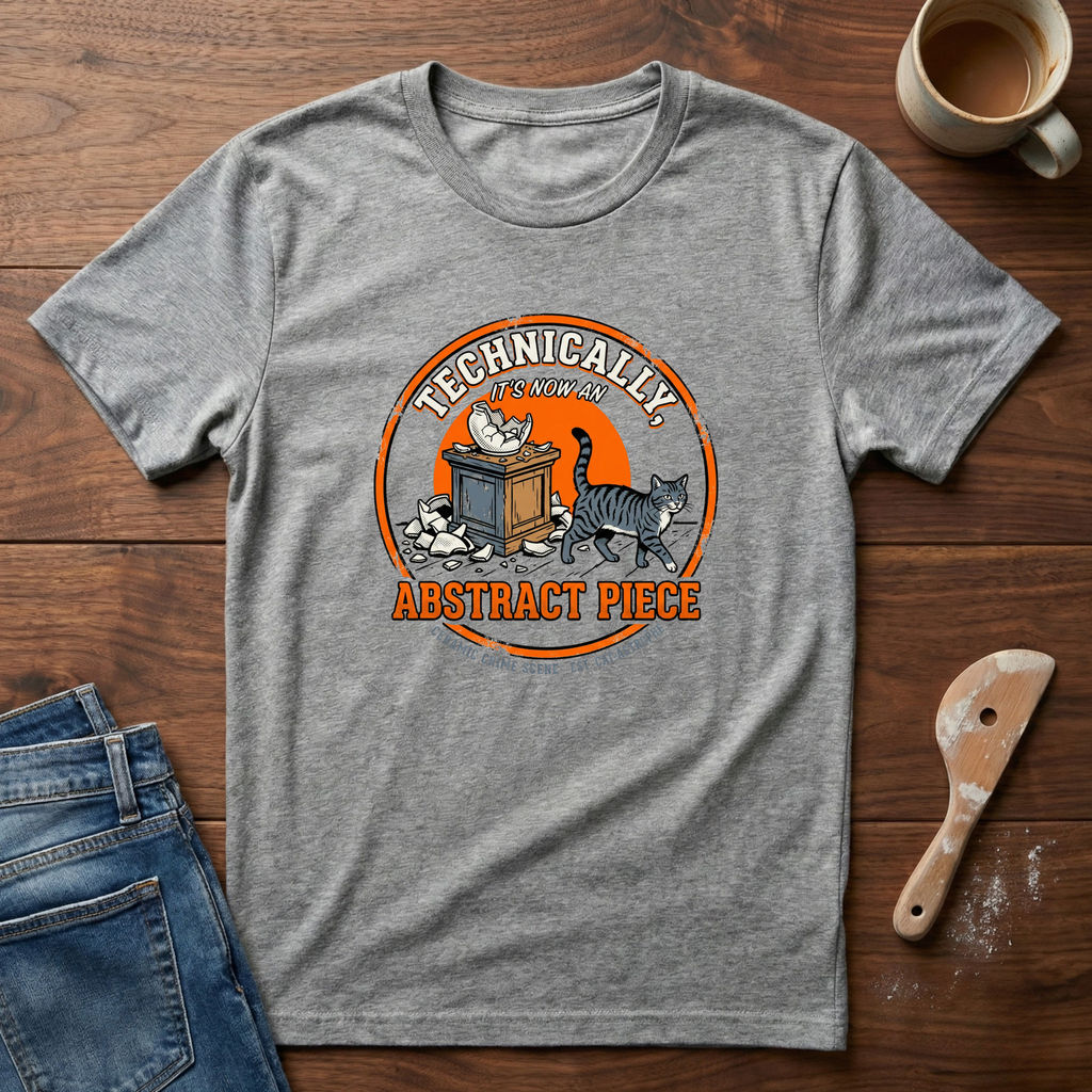Technically An Abstract Piece T-Shirt
