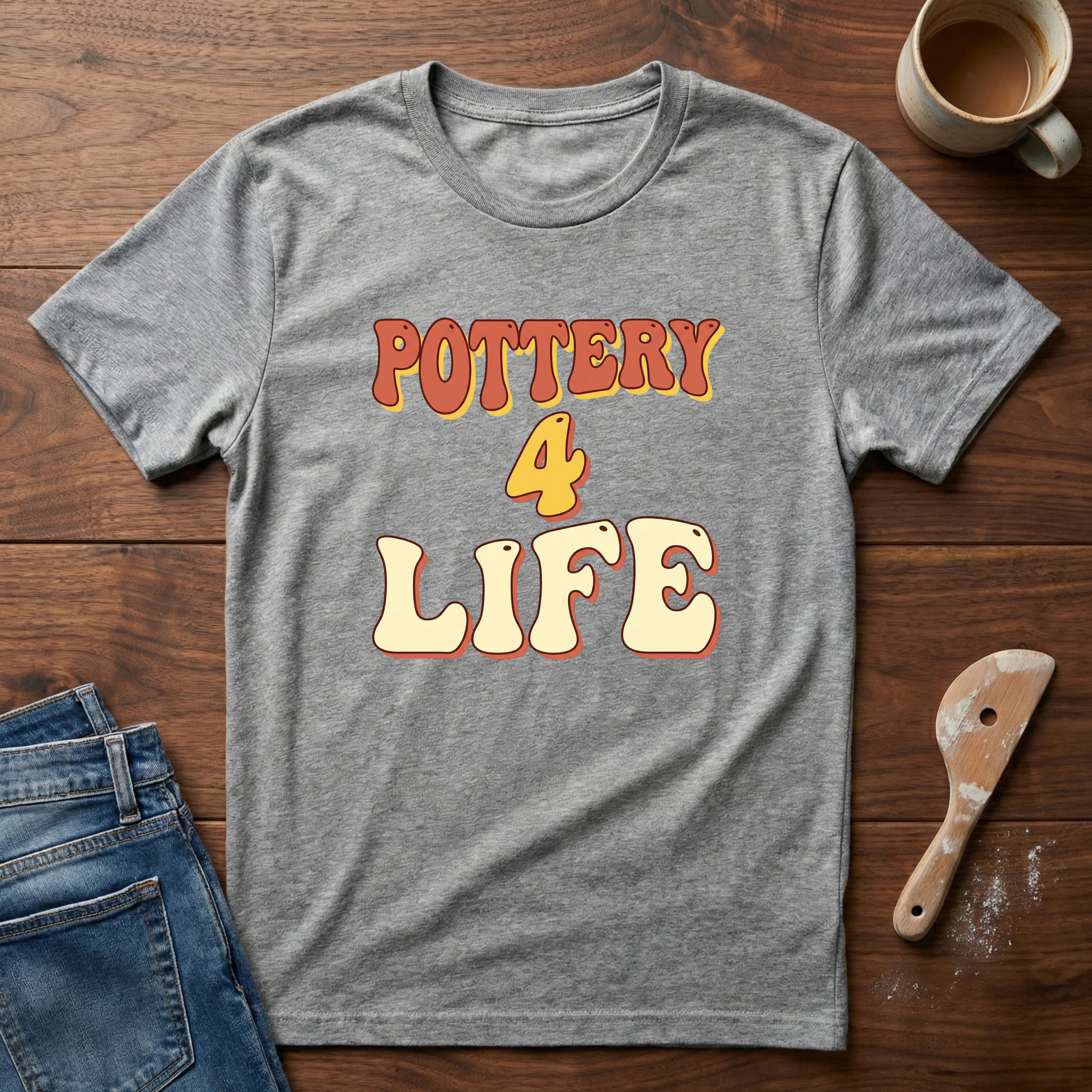 Pottery 4 Life Retro T-Shirt