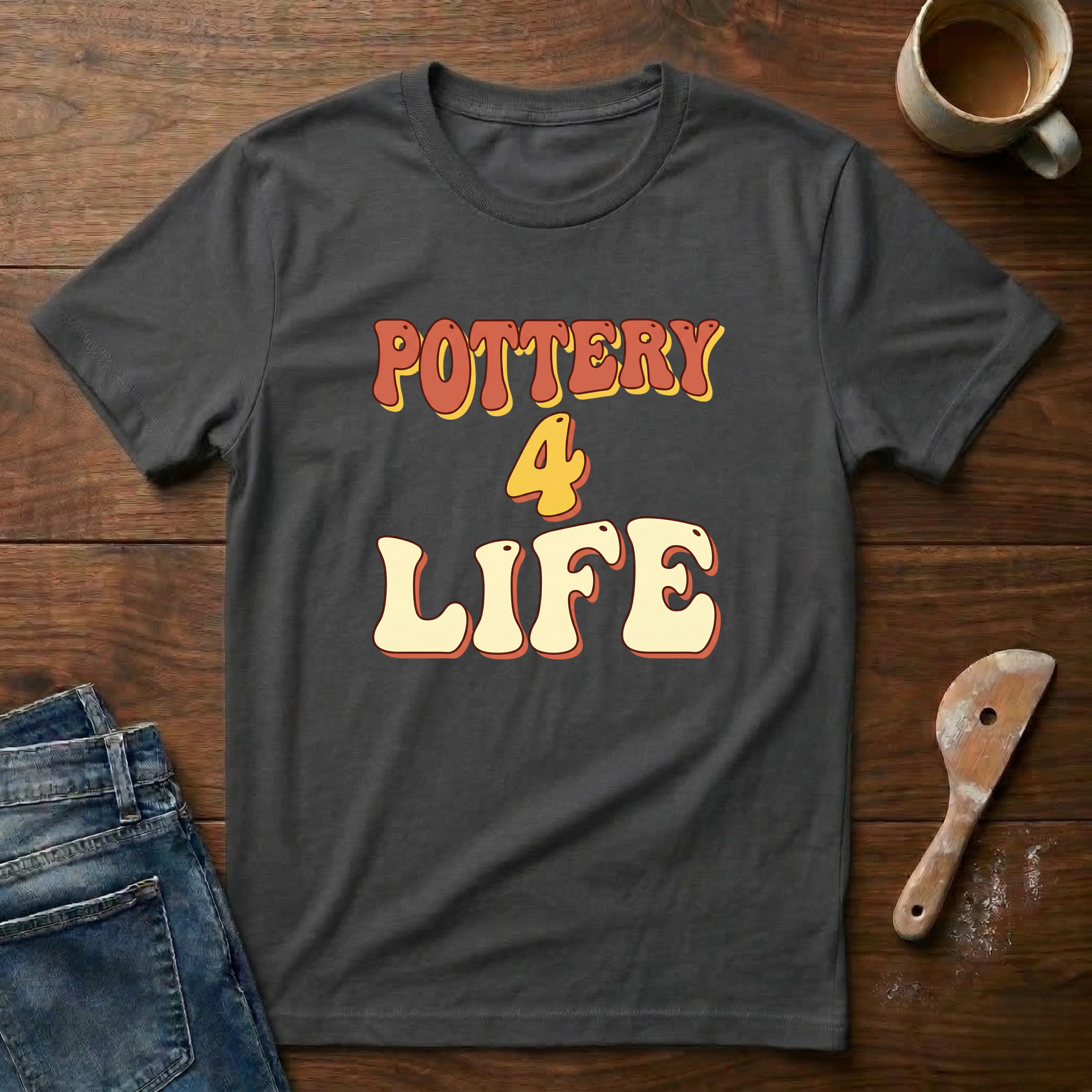 Pottery 4 Life Retro T-Shirt