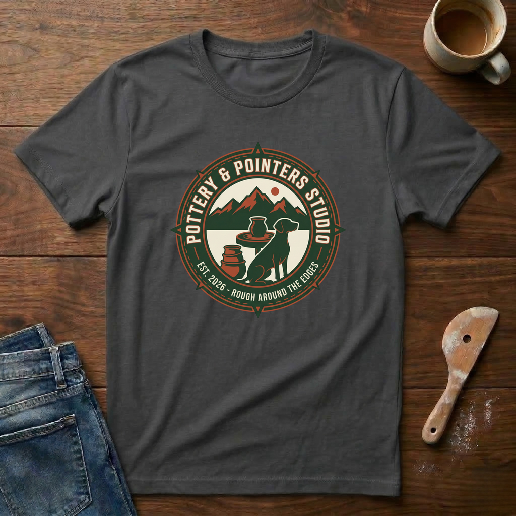 Pottery & Pointers Studio T-Shirt