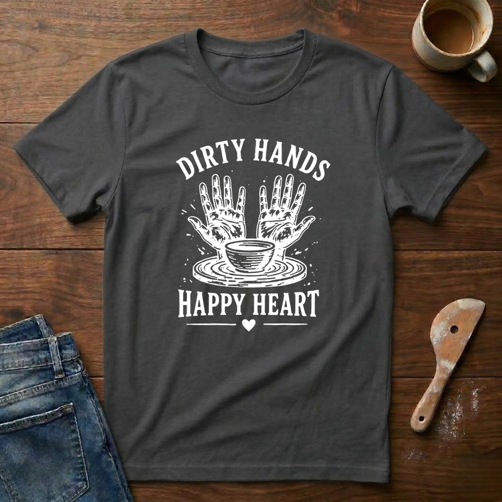 Dirty Hands Happy Heart T-Shirt