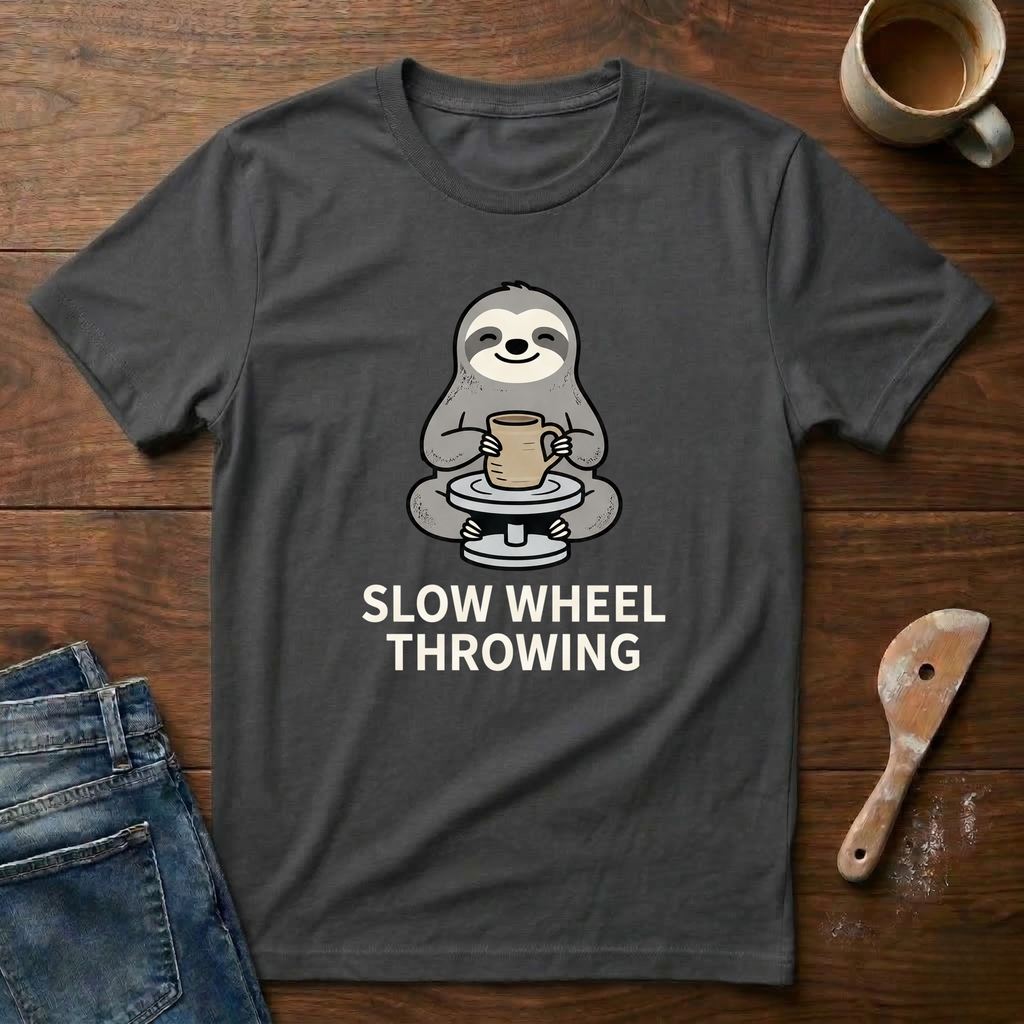 Slow Wheel Throwing T-Shirt