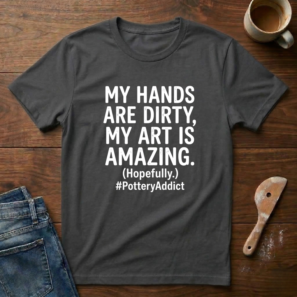My Hands Are Dirty. My Art Is Amazing T-Shirt