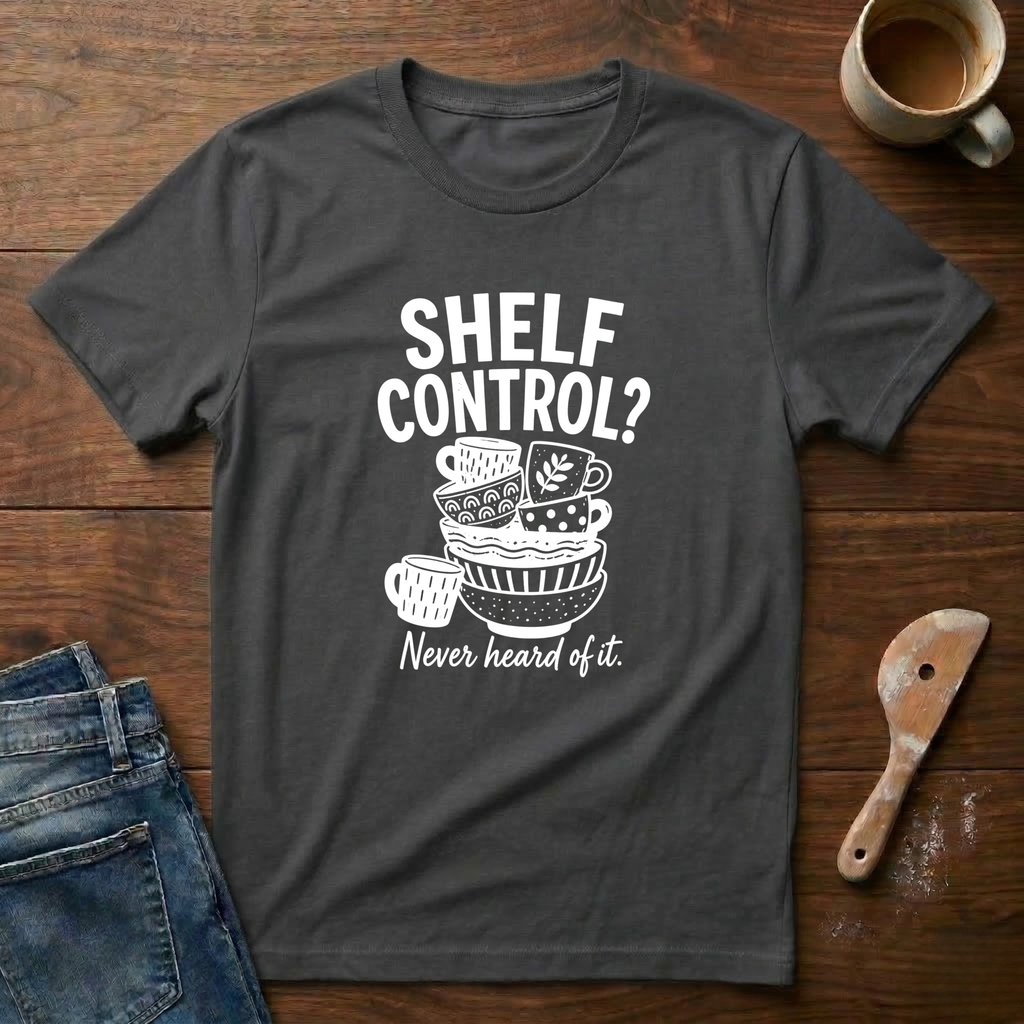 Shelf Control? Never Heard Of It T-Shirt