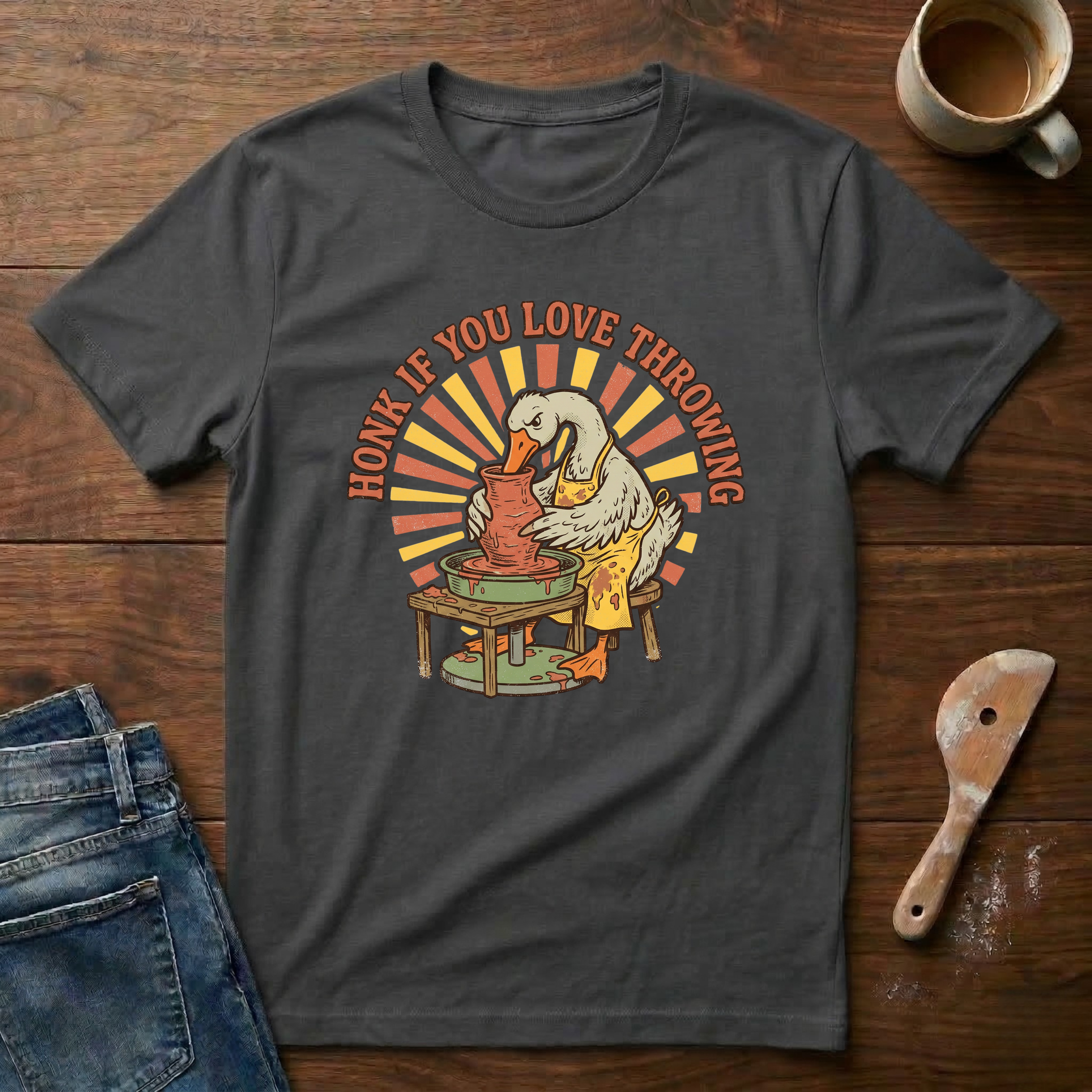 Honk If You Love Throwing T-Shirt